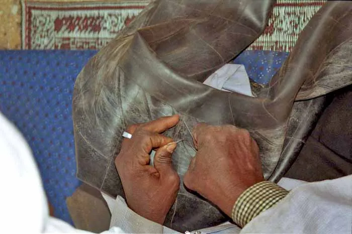 haute couture au Sahara