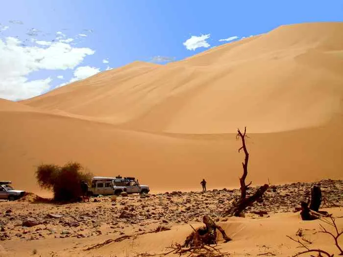 La grande dune du fond de la pince