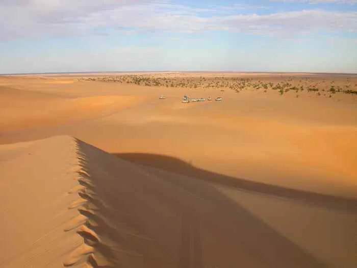 Vue côté Ténéré