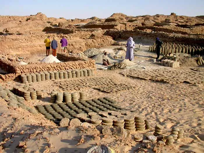 Kellala, le centre de production