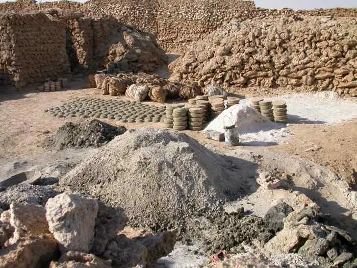 stockage de sel