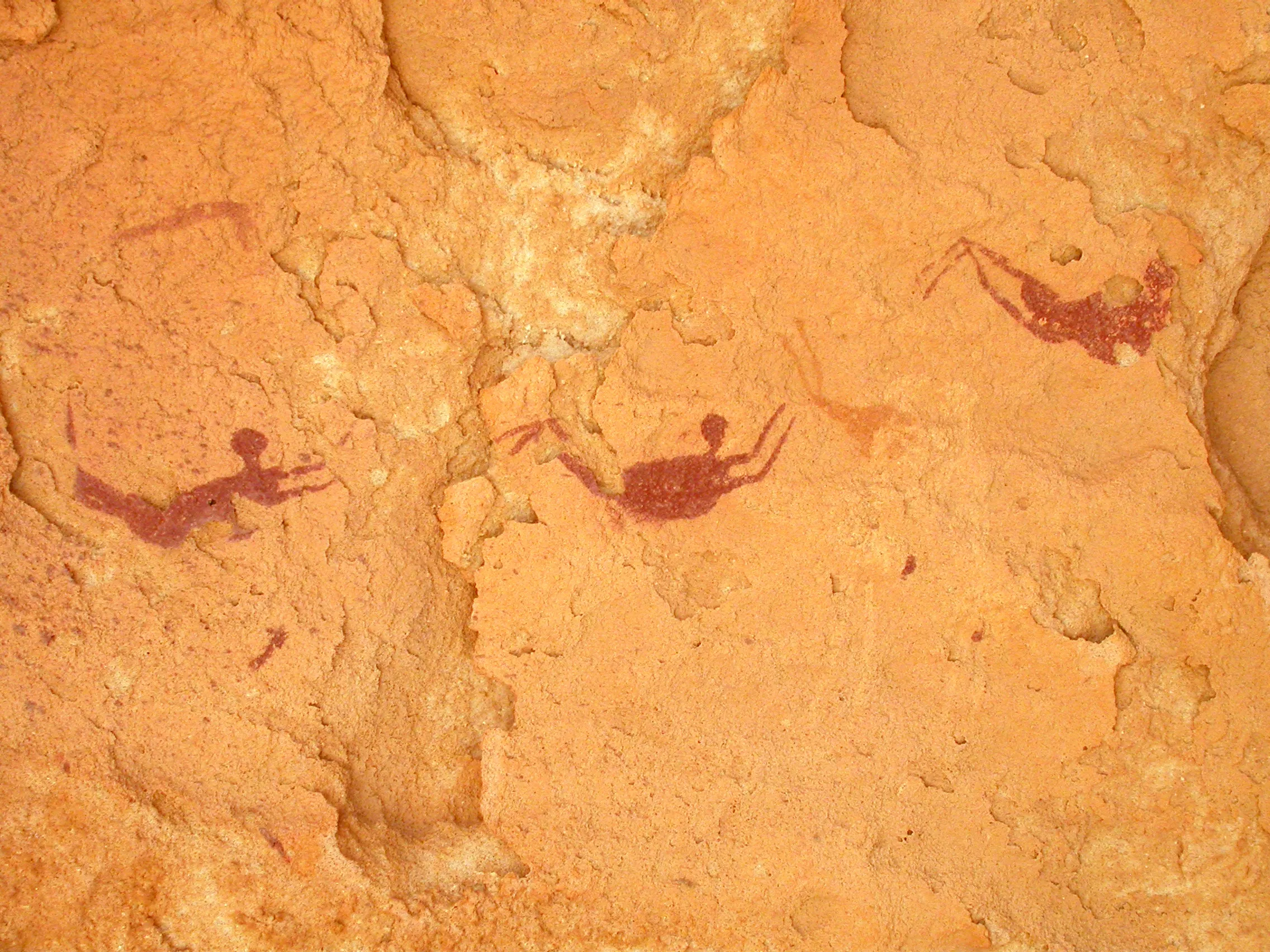 Grotte des Nageurs, wadi Saura