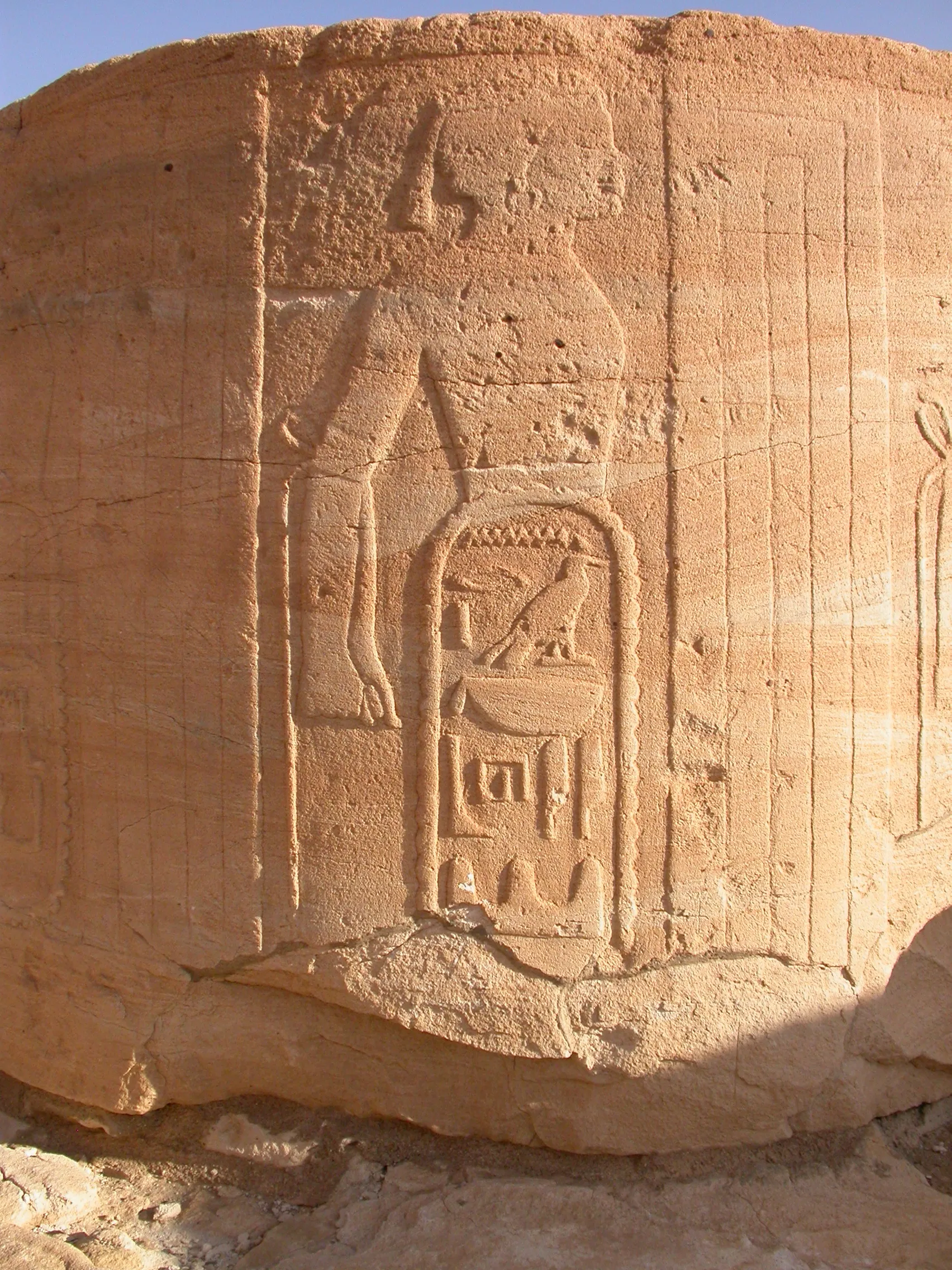 Temple de Sulb, haute Nubie, Soudan