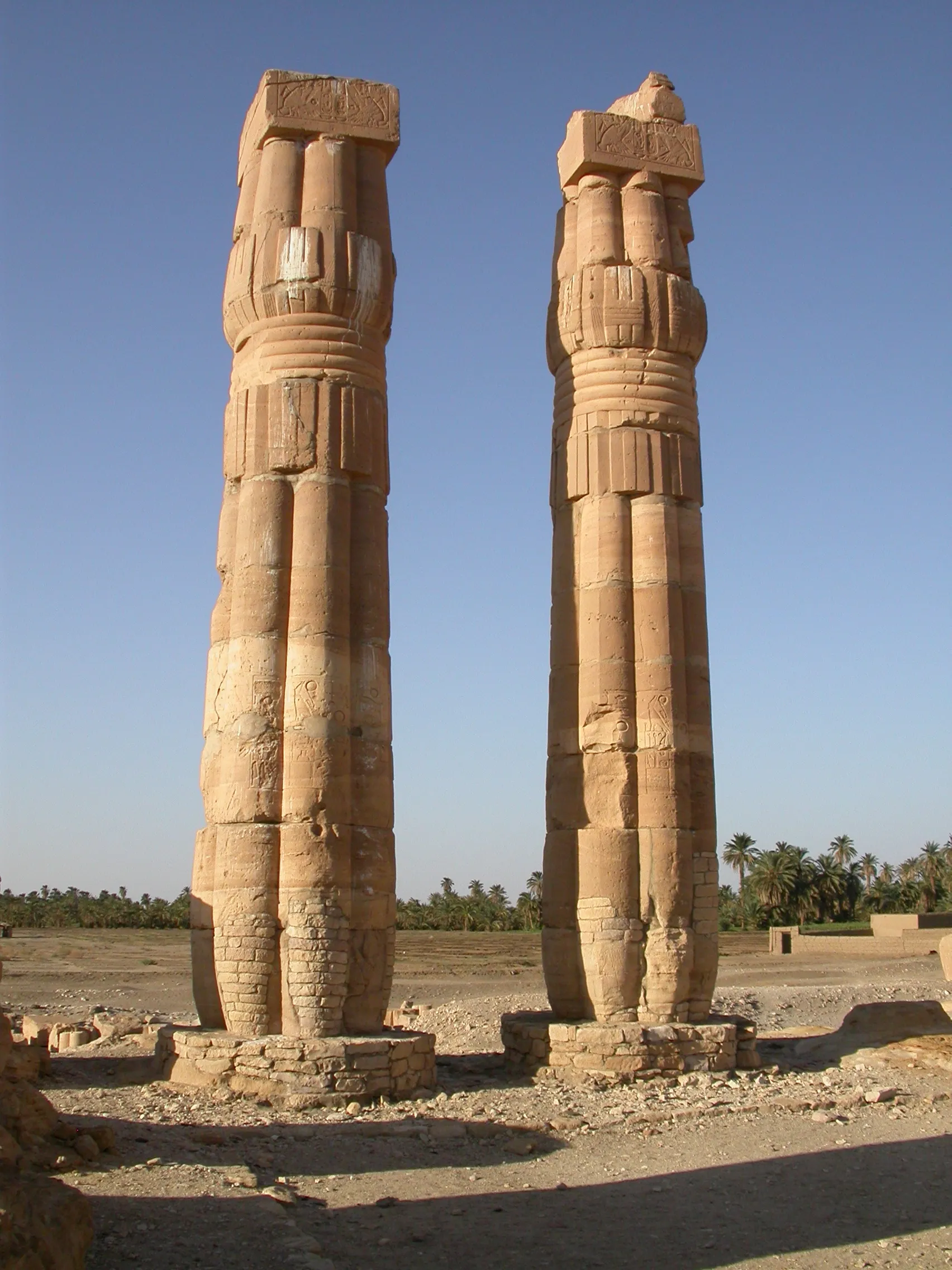 Temple de Sulb, haute Nubie, Soudan