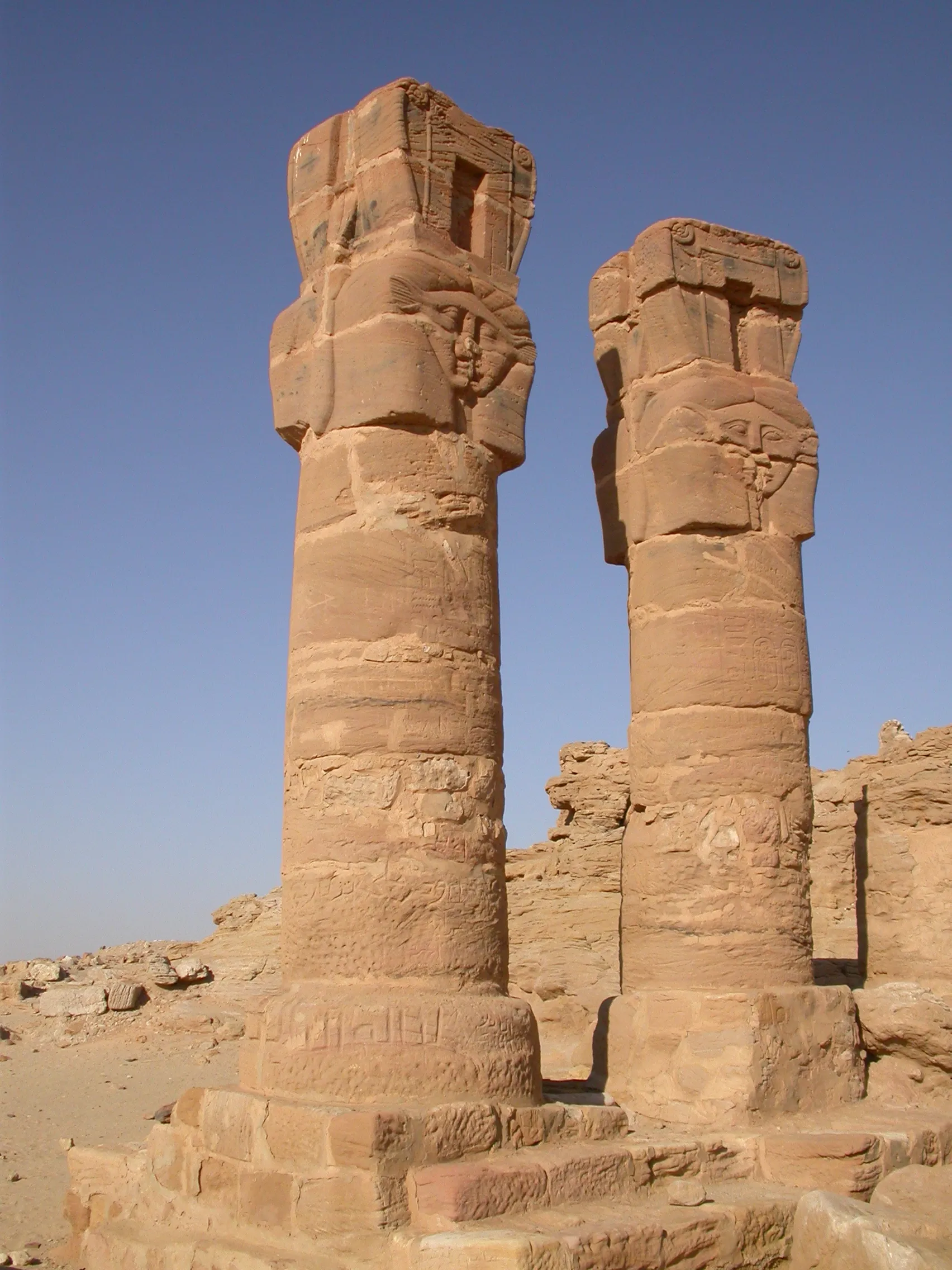temples d'Amon de Napata, Karima, Soudan