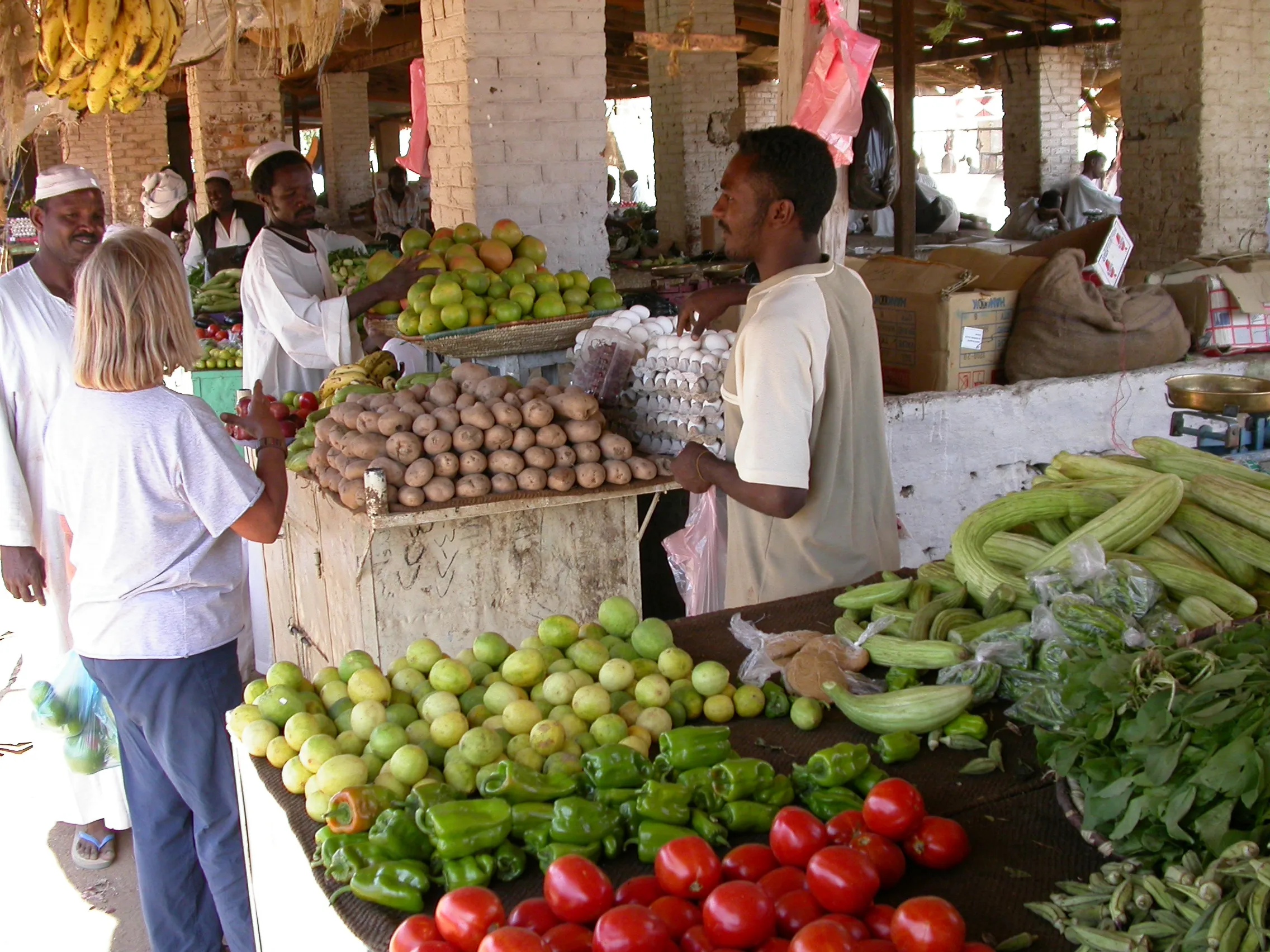 marché de Karima, Soudan