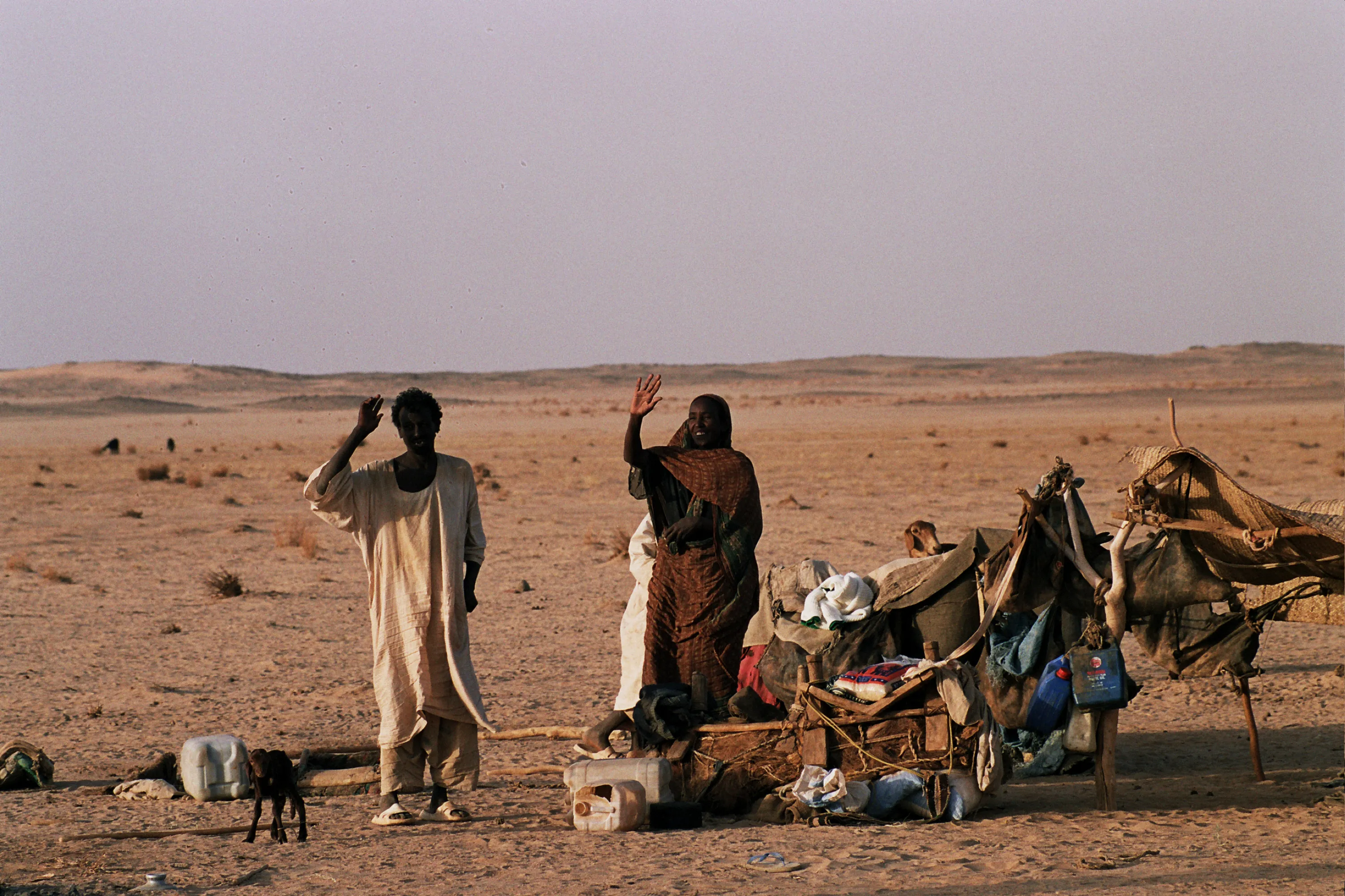 nomades, désert de Bayuda, Soudan