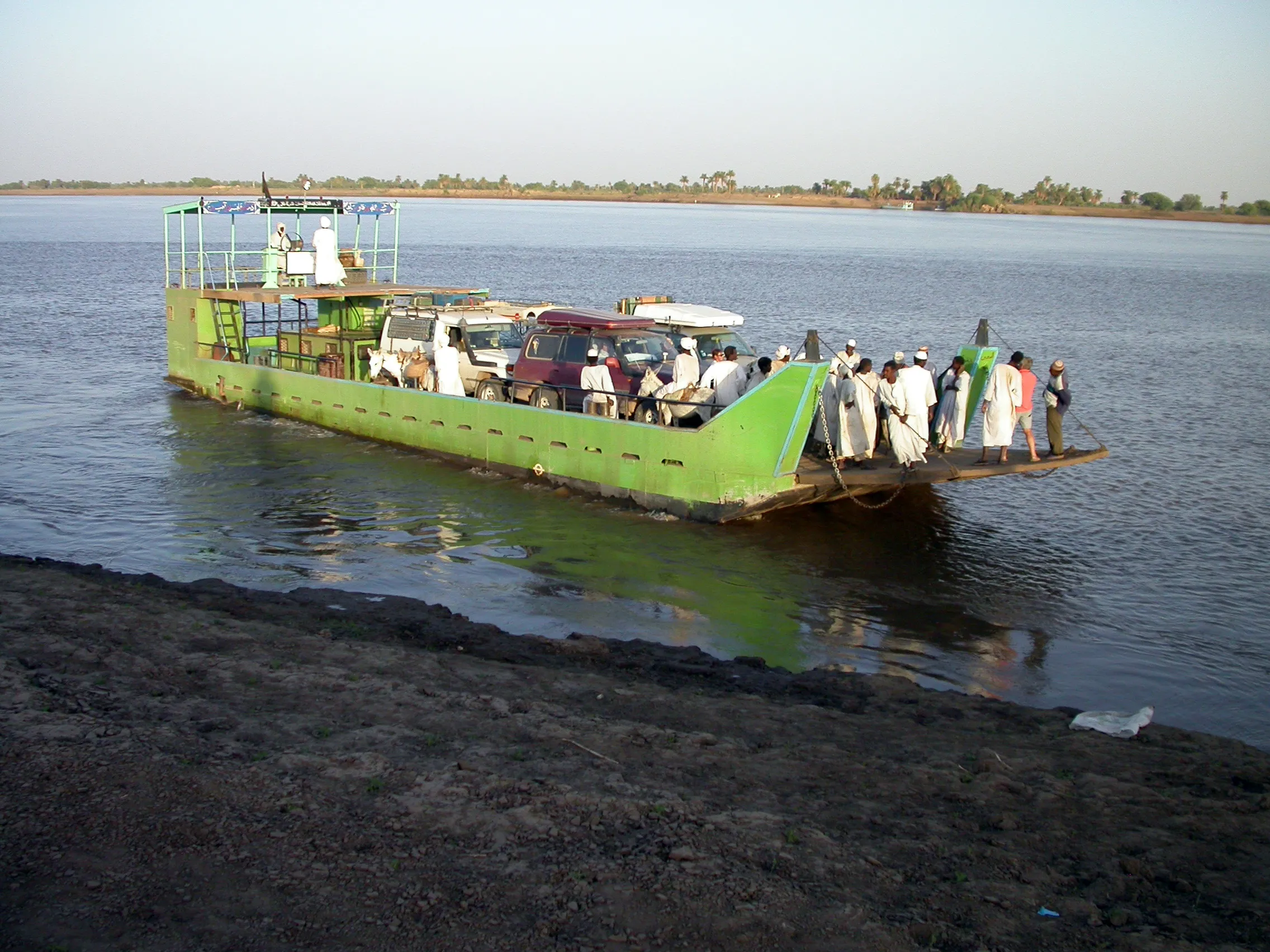 bac d'Abu Safar, avant Atbara, Soudan