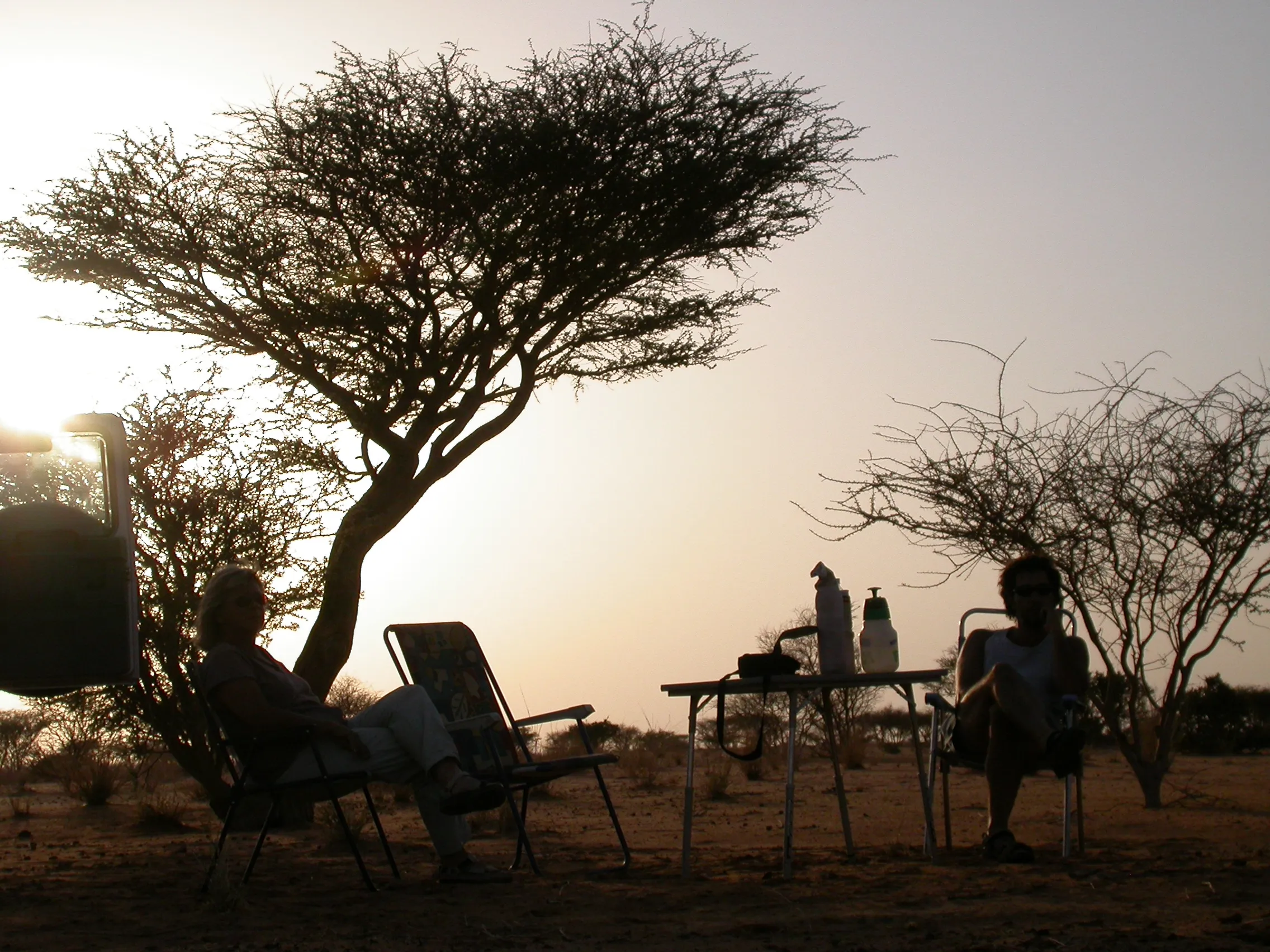 bivouac vers Mussarawat, Soudan