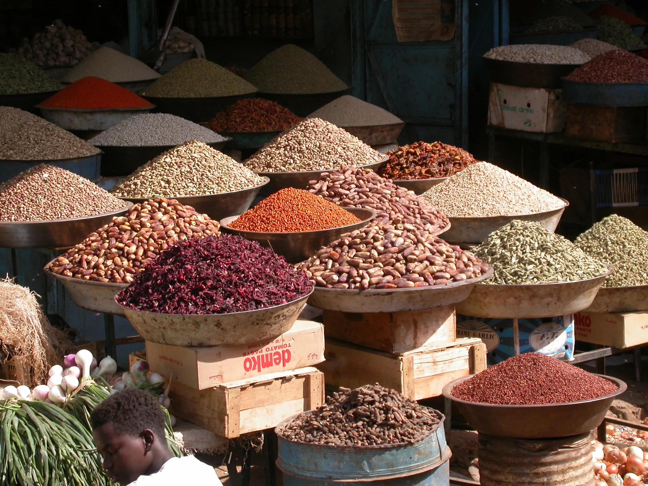 marché d'Omdurmann, Khartoum, Soudan