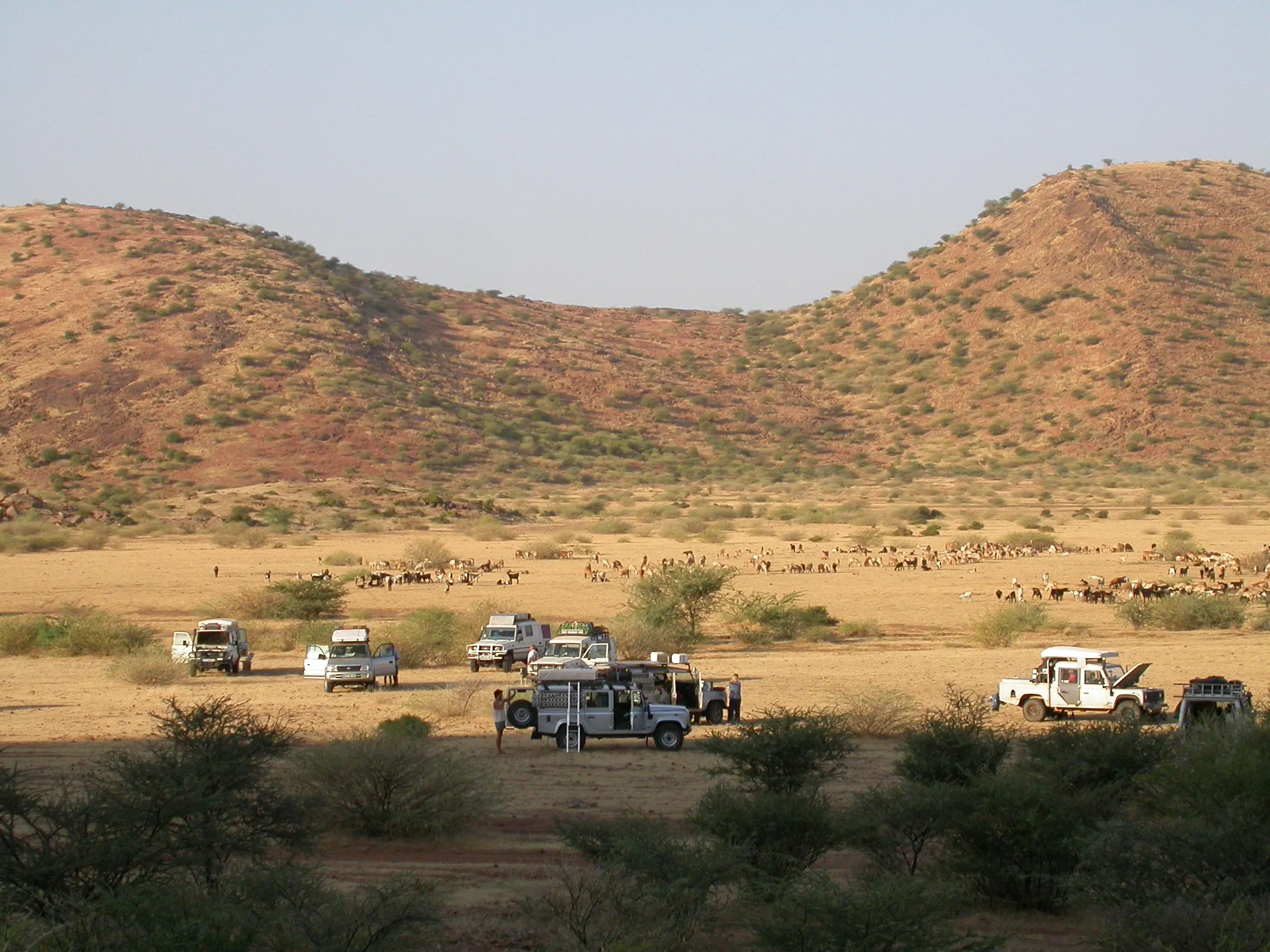 bivouac, après Wad Medani