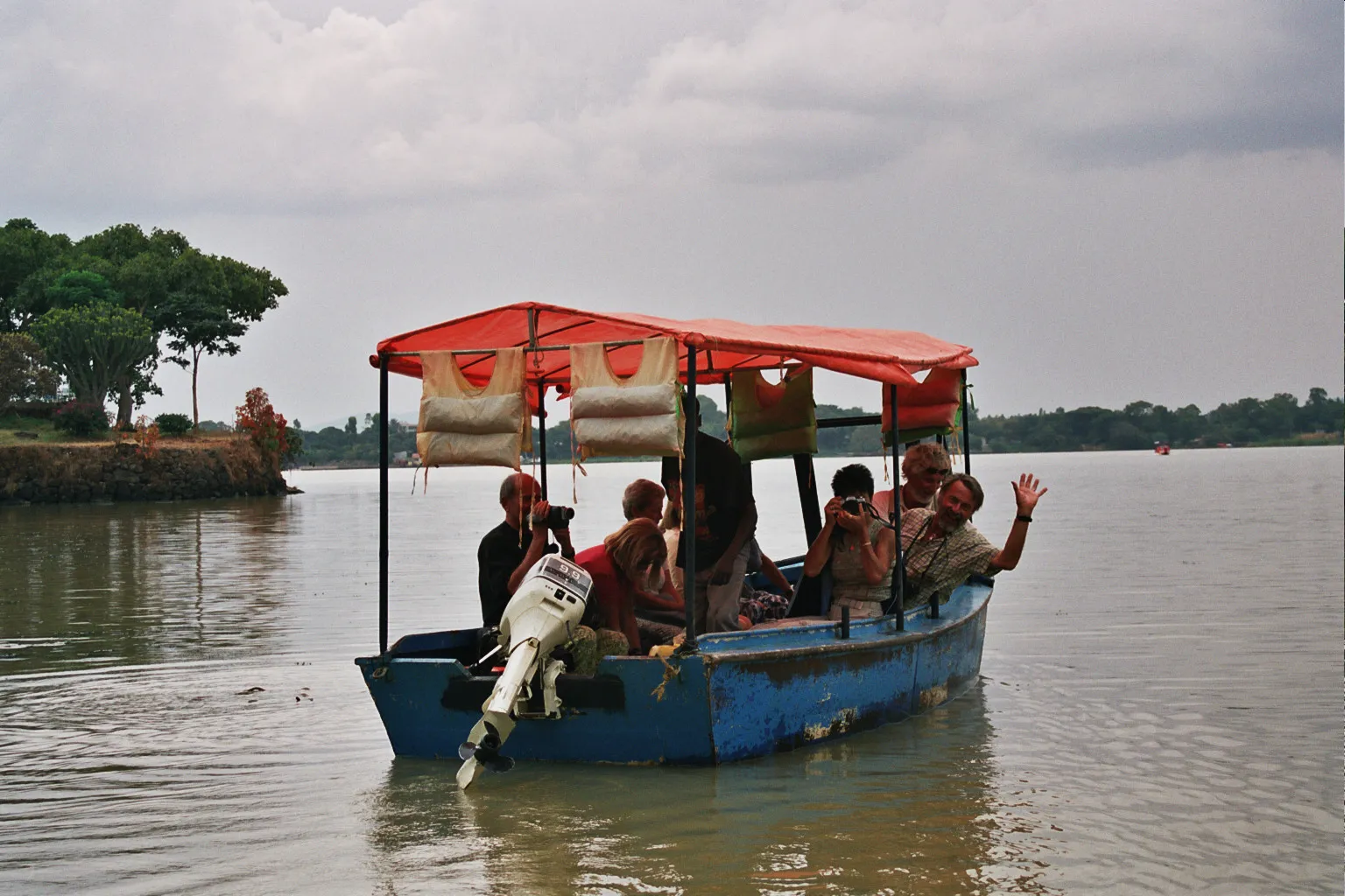 en route pour Zégué, lac Tana, Ethiopie