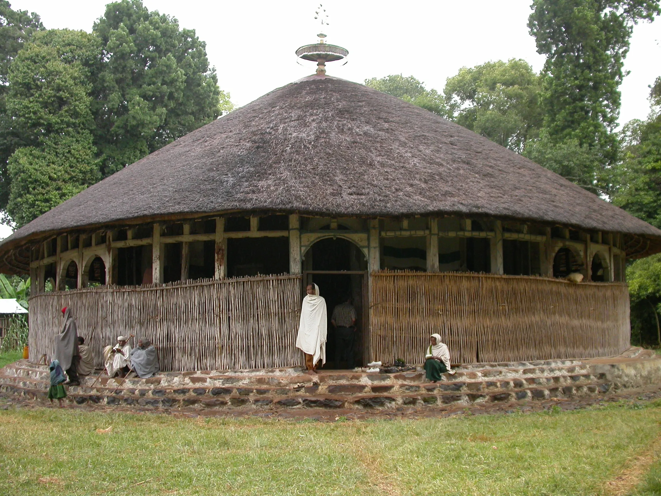 monastère d’Uhra Kidane Mehret, lac Tana, Ethiopie