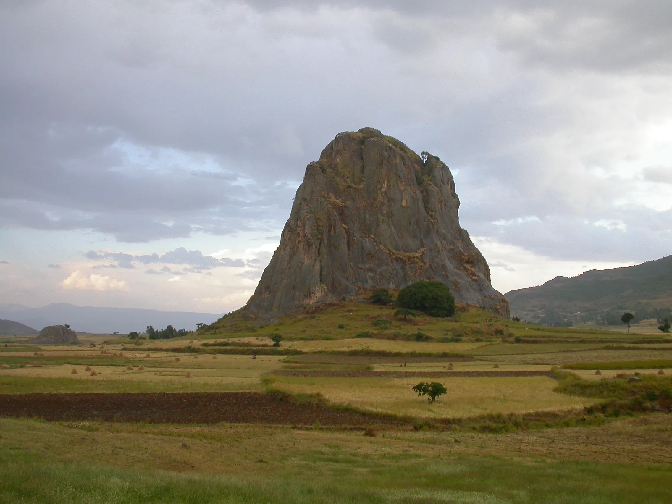 Amora Gedel, entre Werota et Debré Tabor, Ethiopie