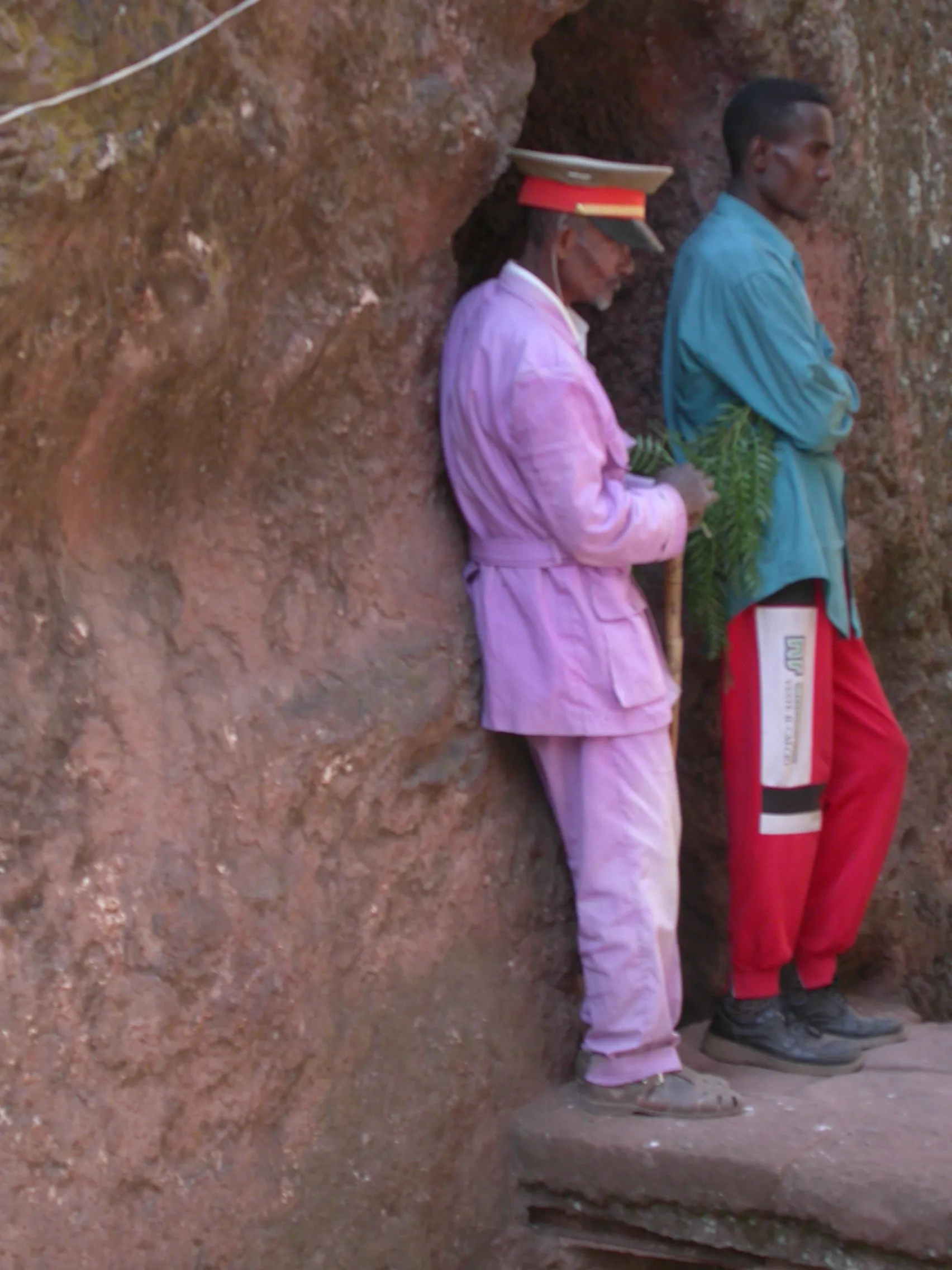 gardien de Lalibela, Ethiopie