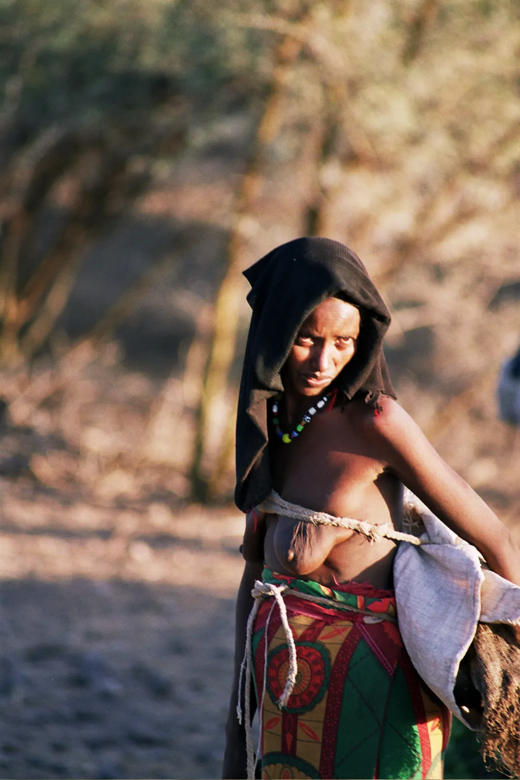 jeune mère Afar, Ethiopie