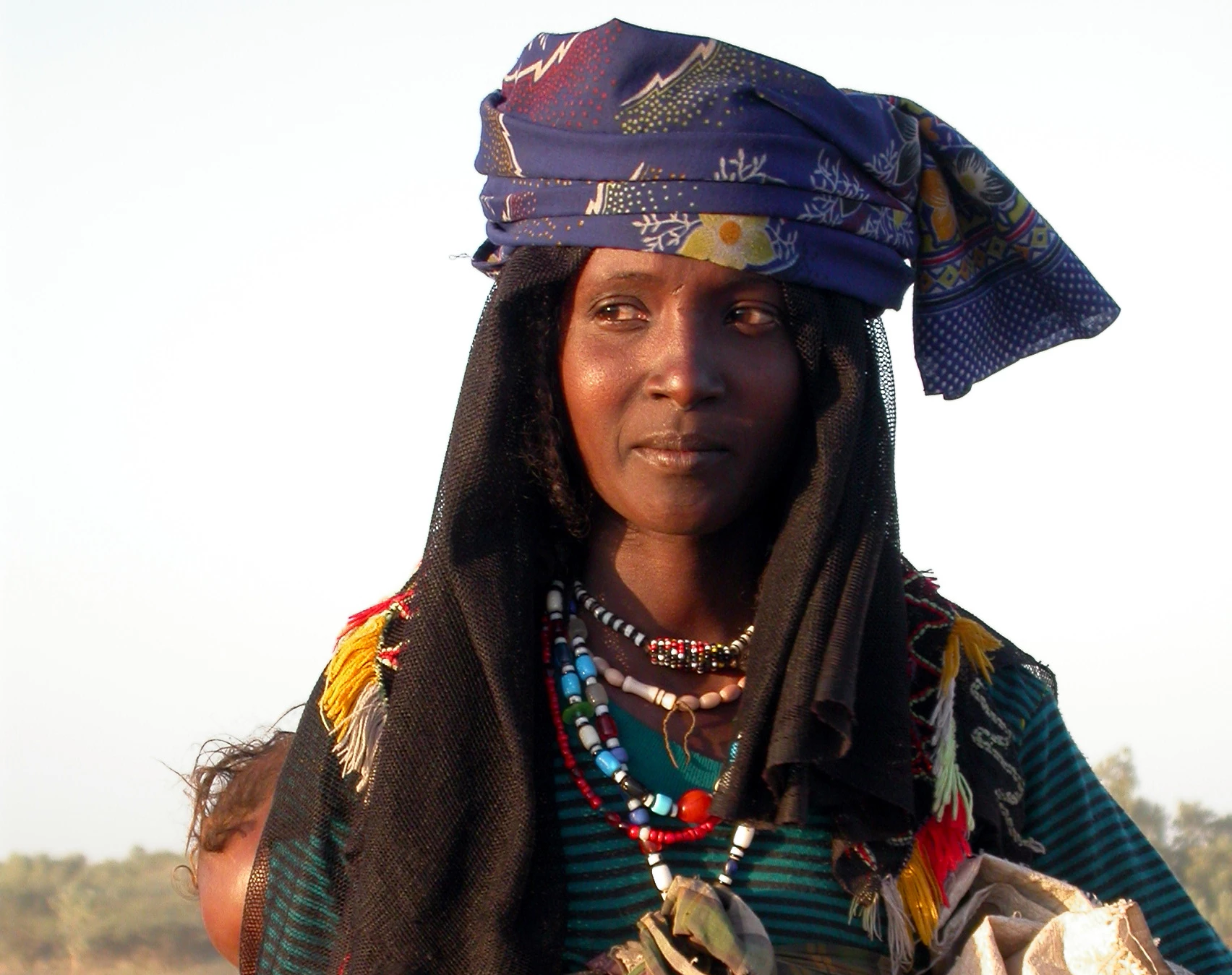 jeune mère Afar, Ethiopie