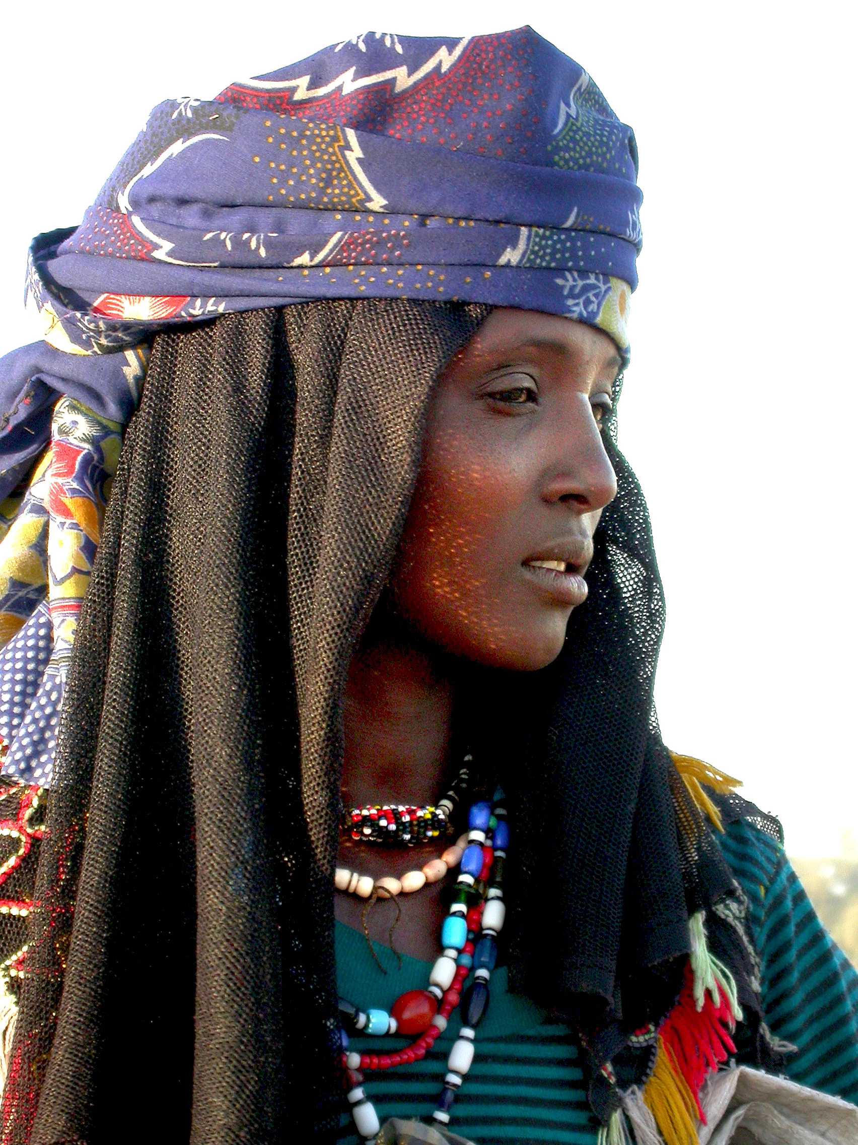 jeune mère Afar, Ethiopie