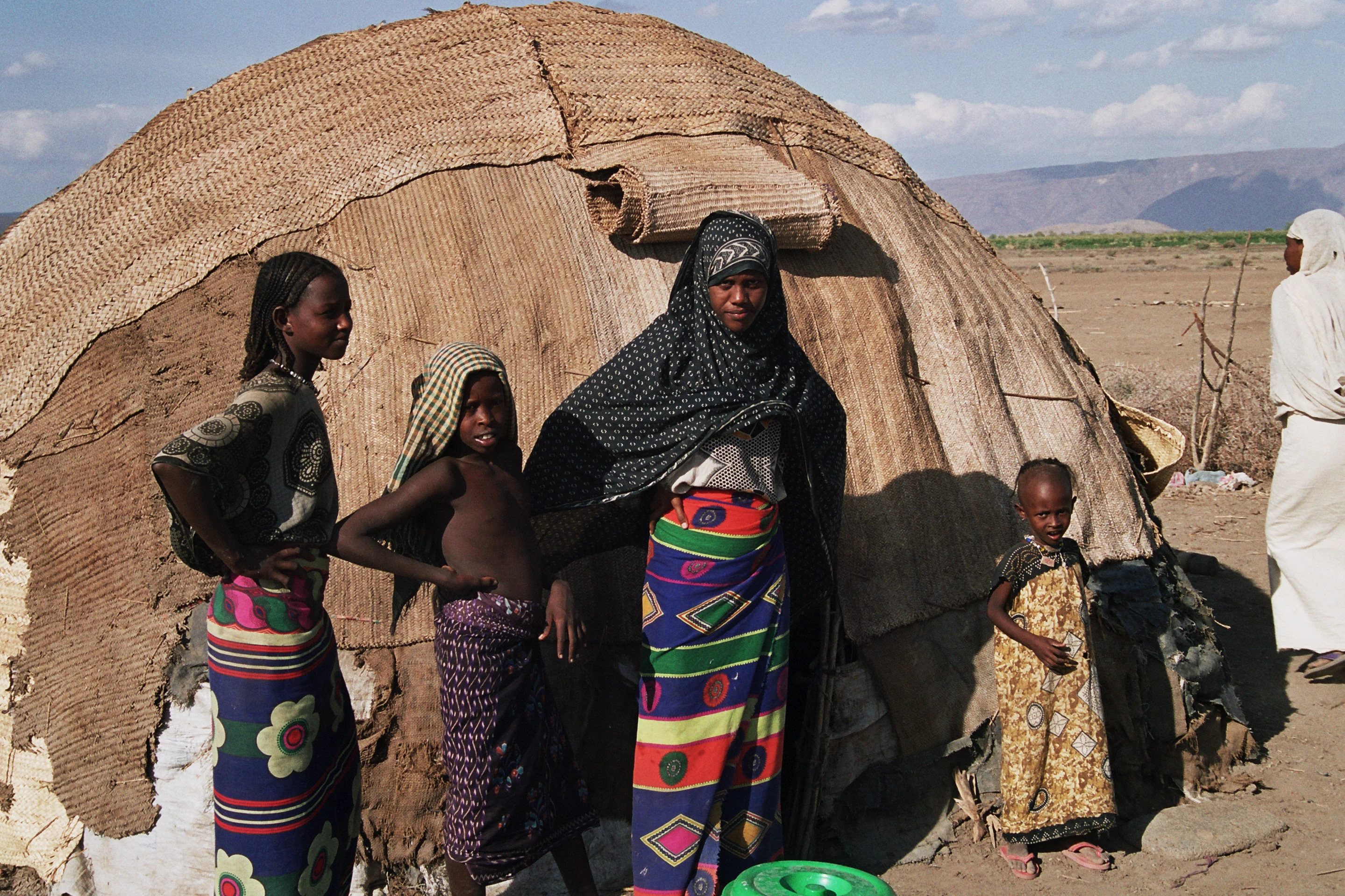 jeune Afar, vers Asayita, Ethiopie