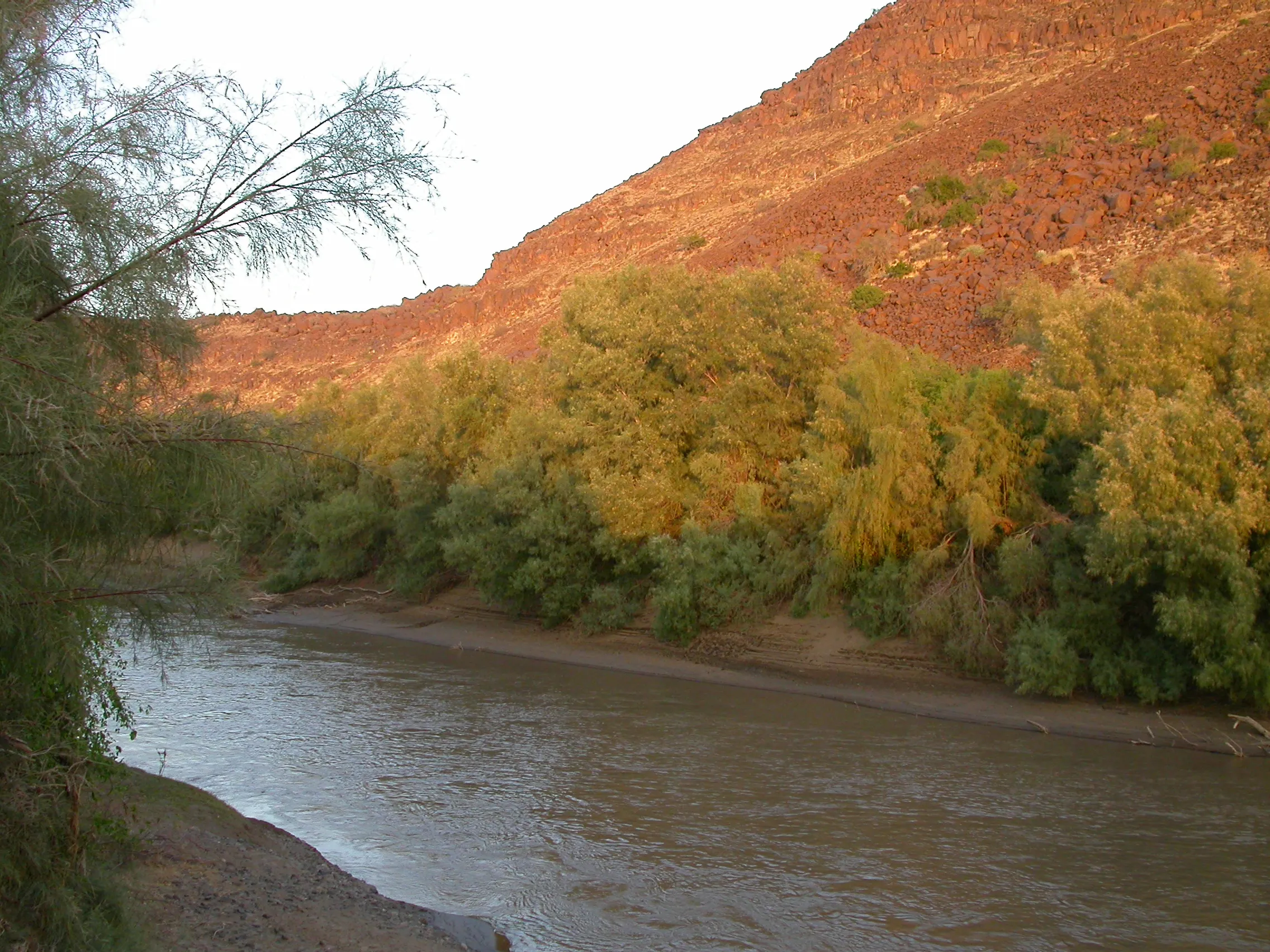 Awash river, Ethiopie