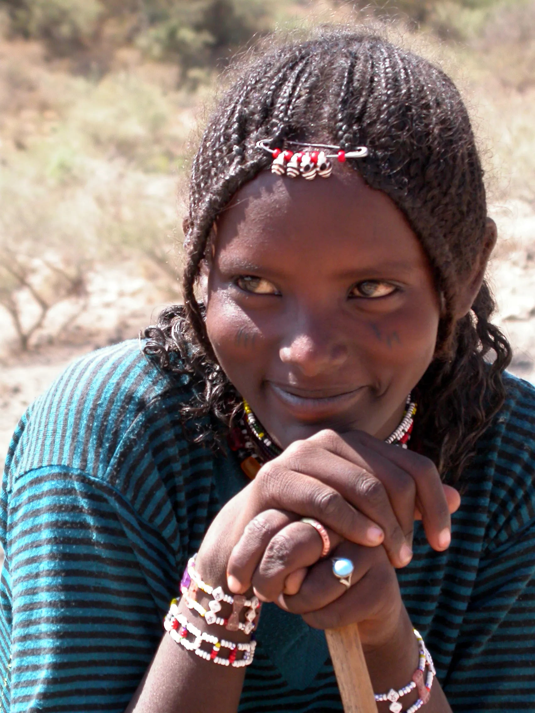 sur la piste, vers Bati, Ethiopie