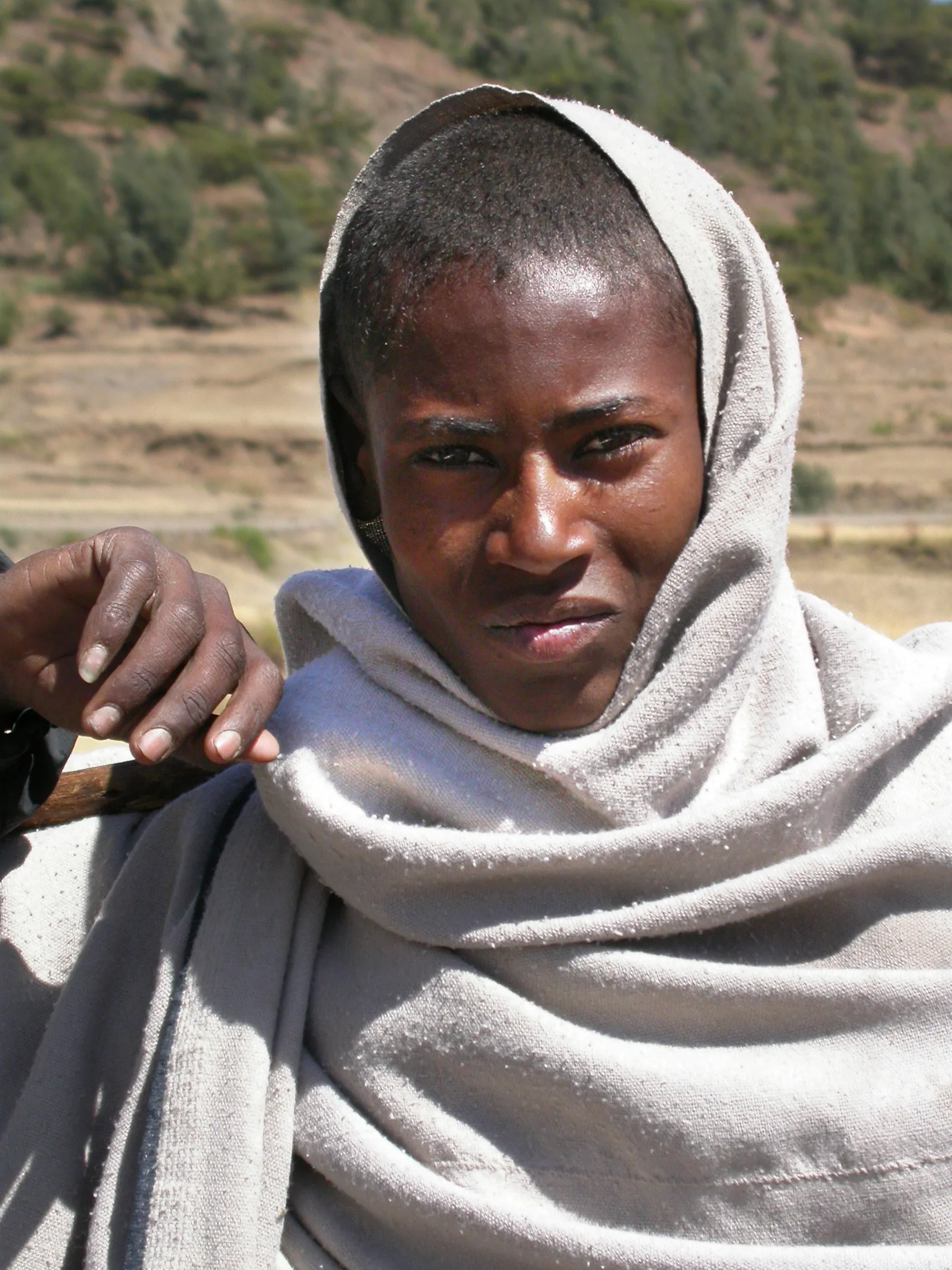 vers le lac Hashengue, Tigray, Ethiopie