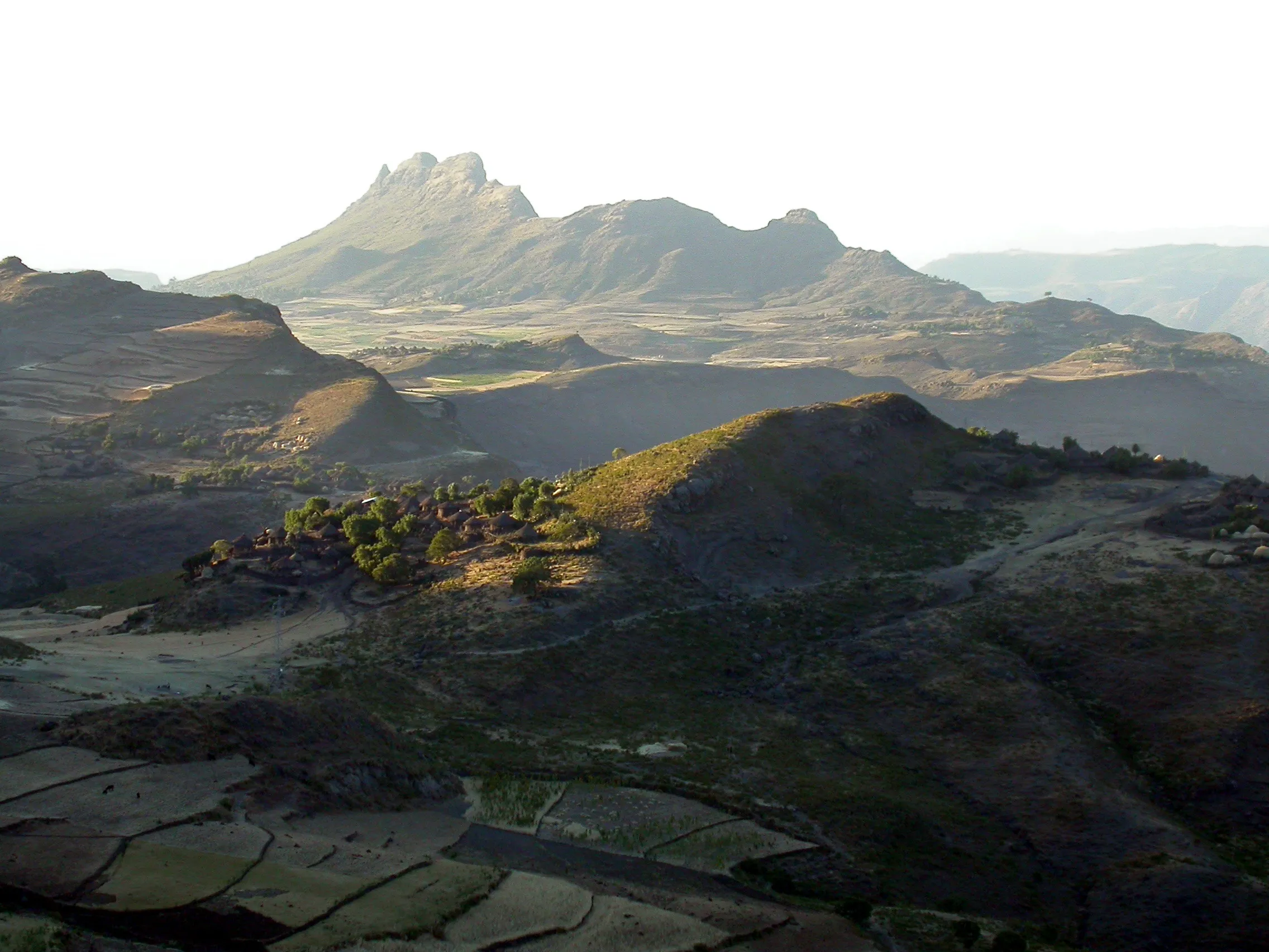 entre Sékota et Korem, Tigray, Ethiopie