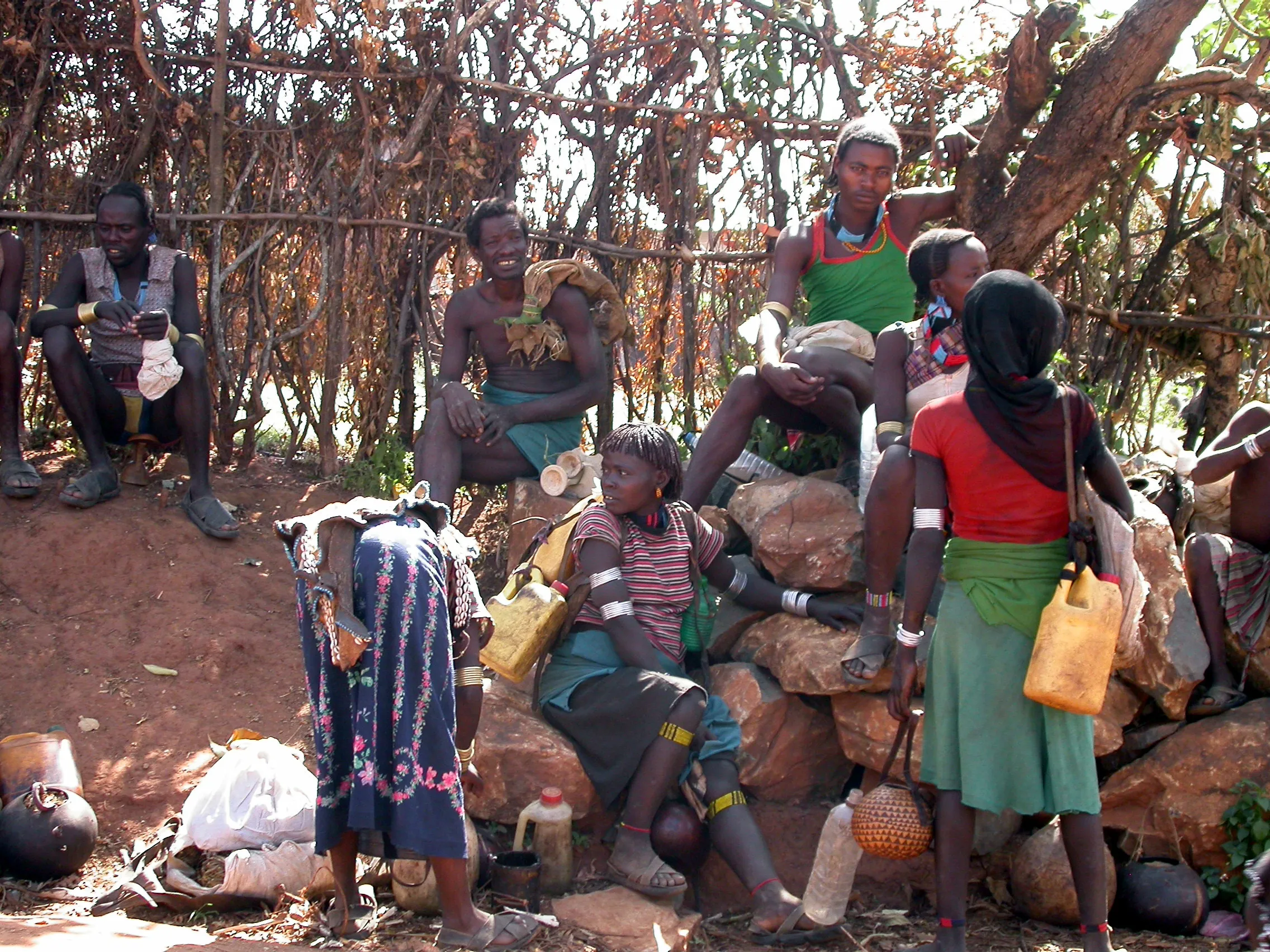 marché de Key Afer, Ethiopie