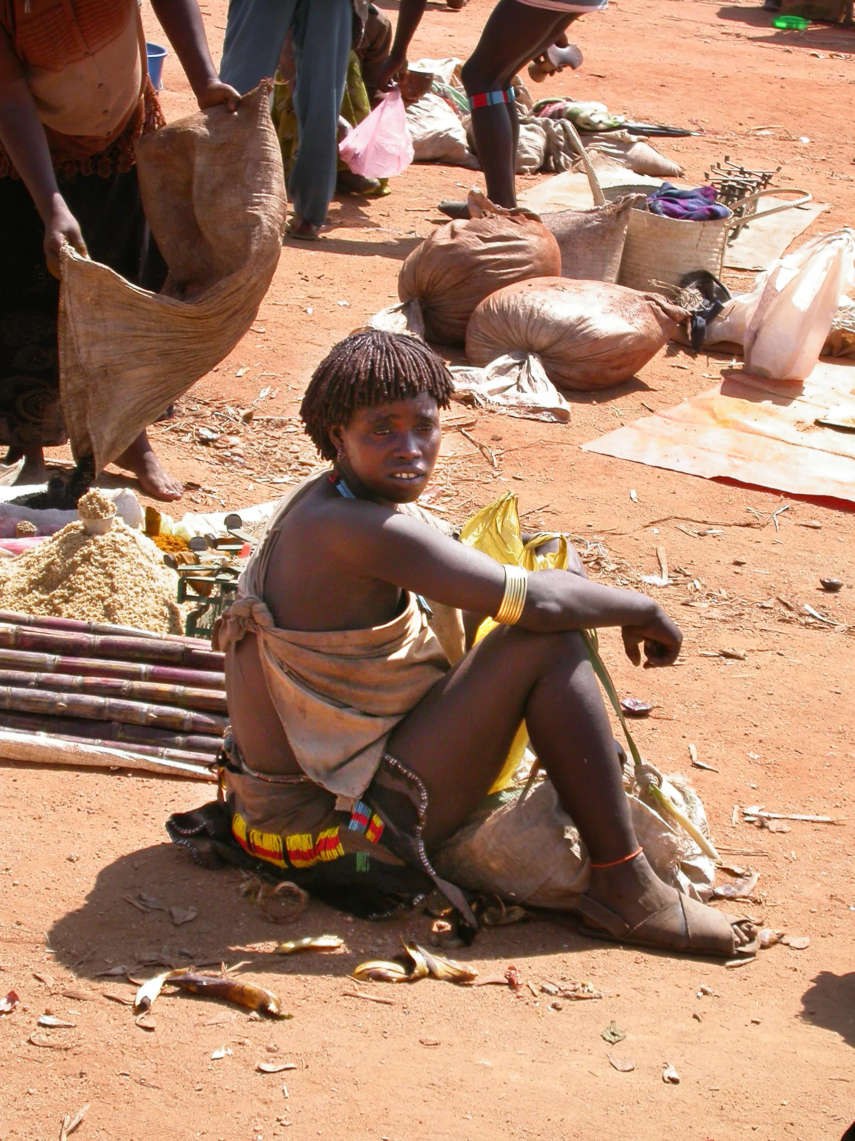 marché de Key Afer, Ethiopie
