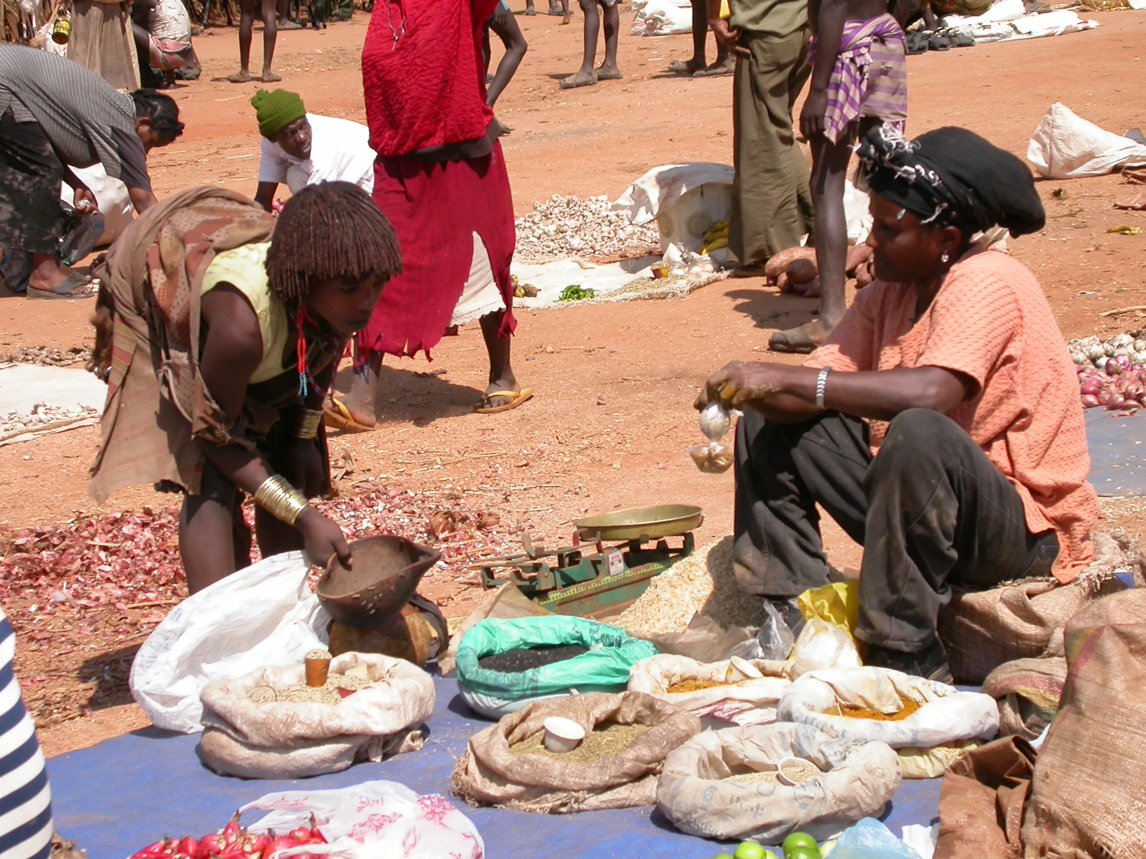 marché de Key Afer, Ethiopie