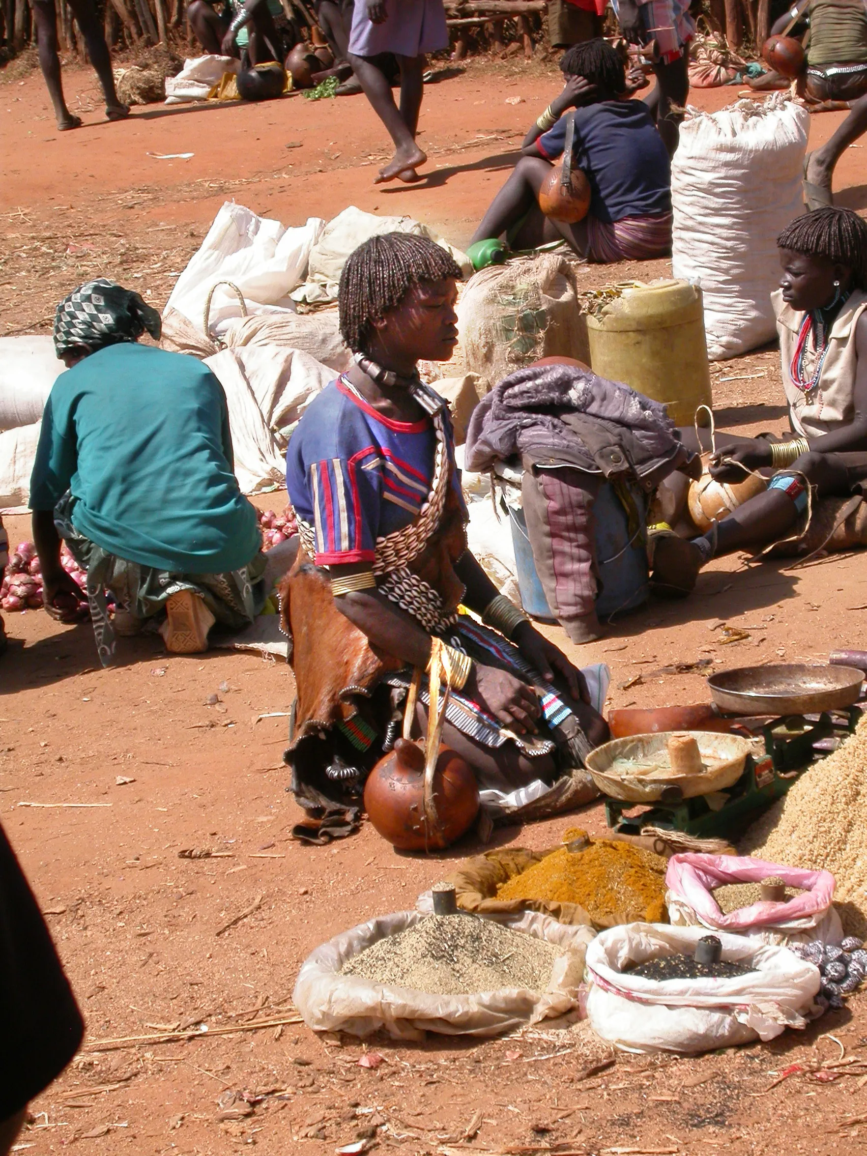 marché de Key Afer, Ethiopie