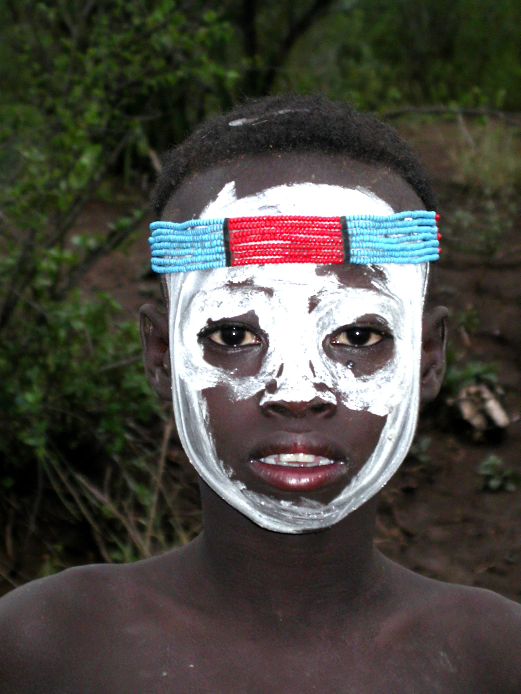chez les Karos, Omo River, Ethiopie