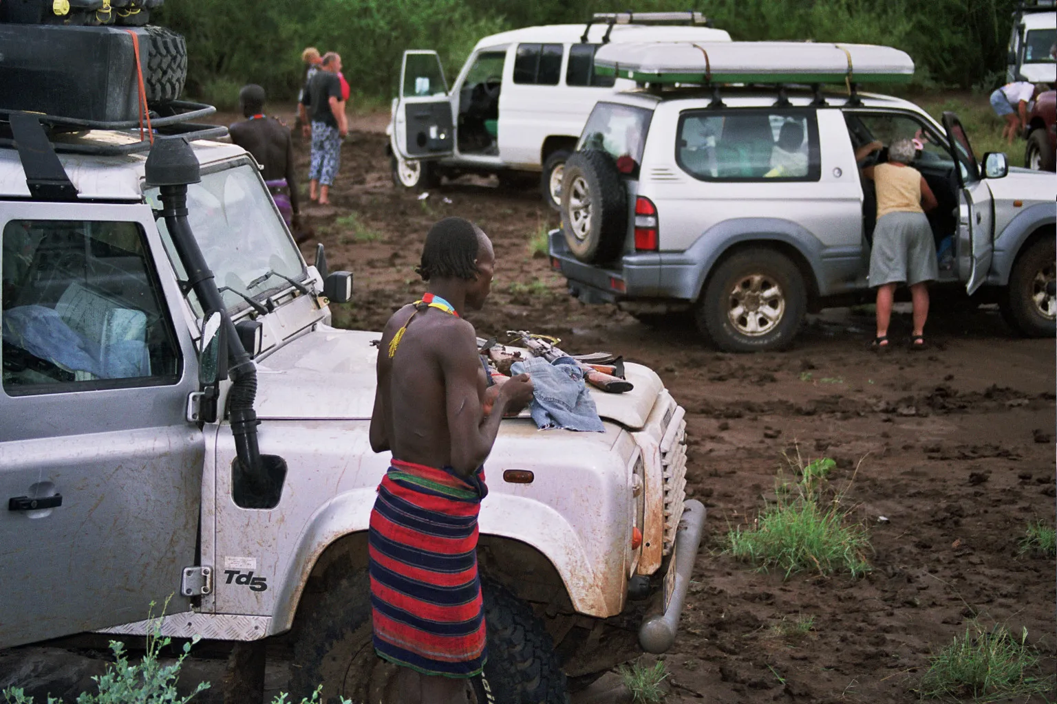 chez les Karos, Omo River, Ethiopie