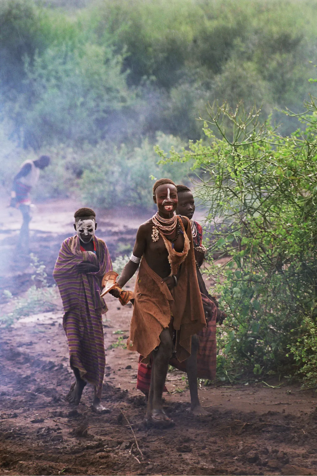 chez les Karos, Omo River, Ethiopie