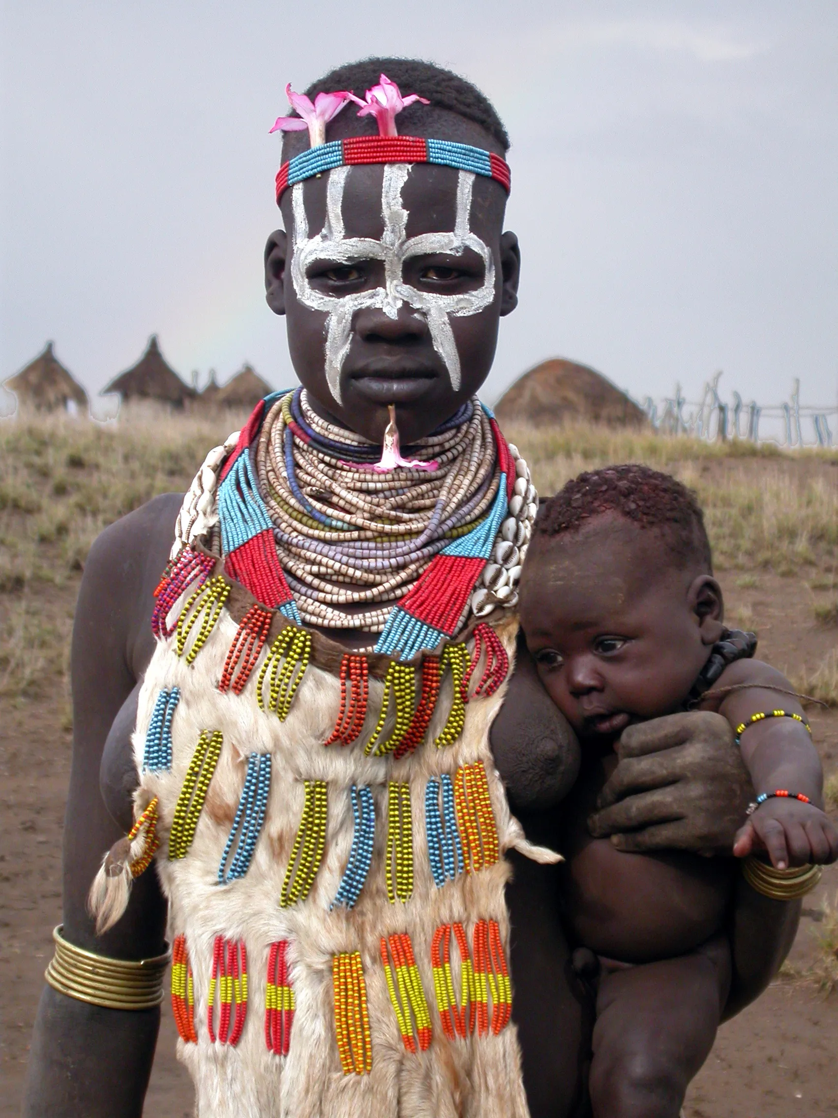 vers Korcho, Omo River, Ethiopie
