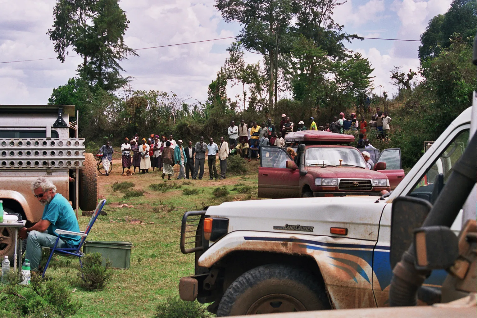 piquenique de ouf, vers Sotik, Kenya