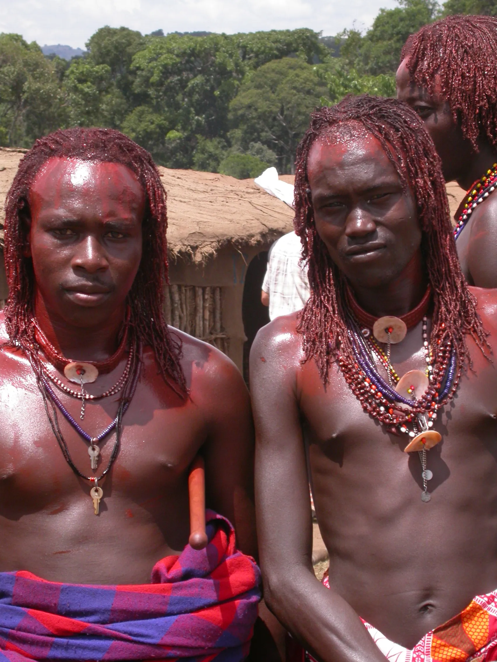 Raketa et Tano, fête des Moranes, Lolgorien, Kenya