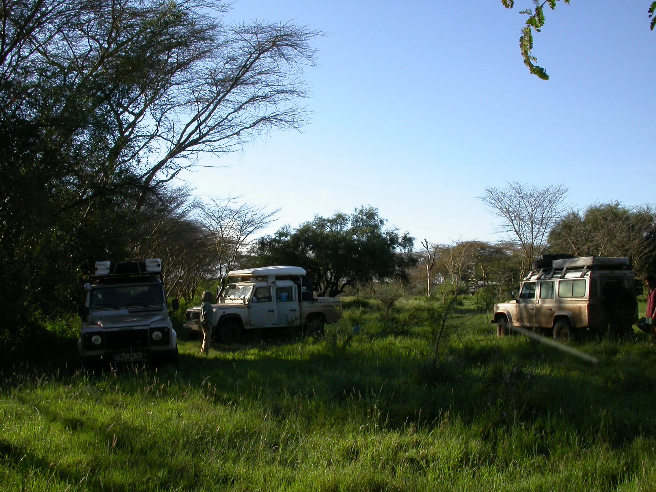 bivouac après Nairobi, Kenya