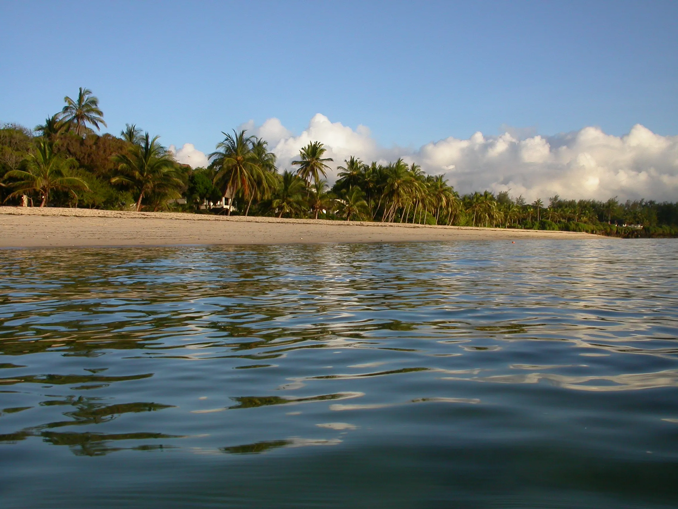 Tiwi plage, vers Mombasa, Kenya