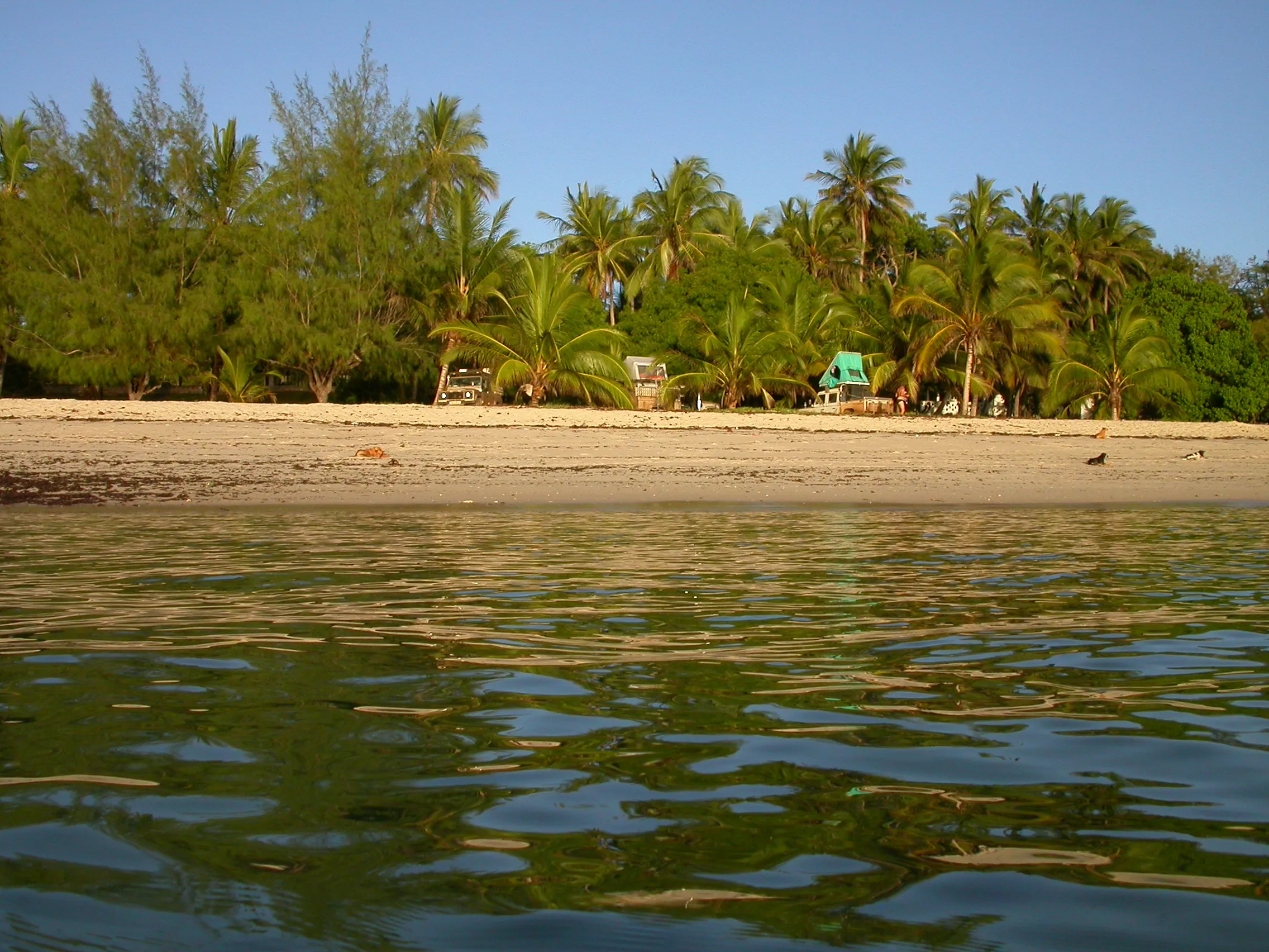 Tiwi plage, vers Mombasa, Kenya