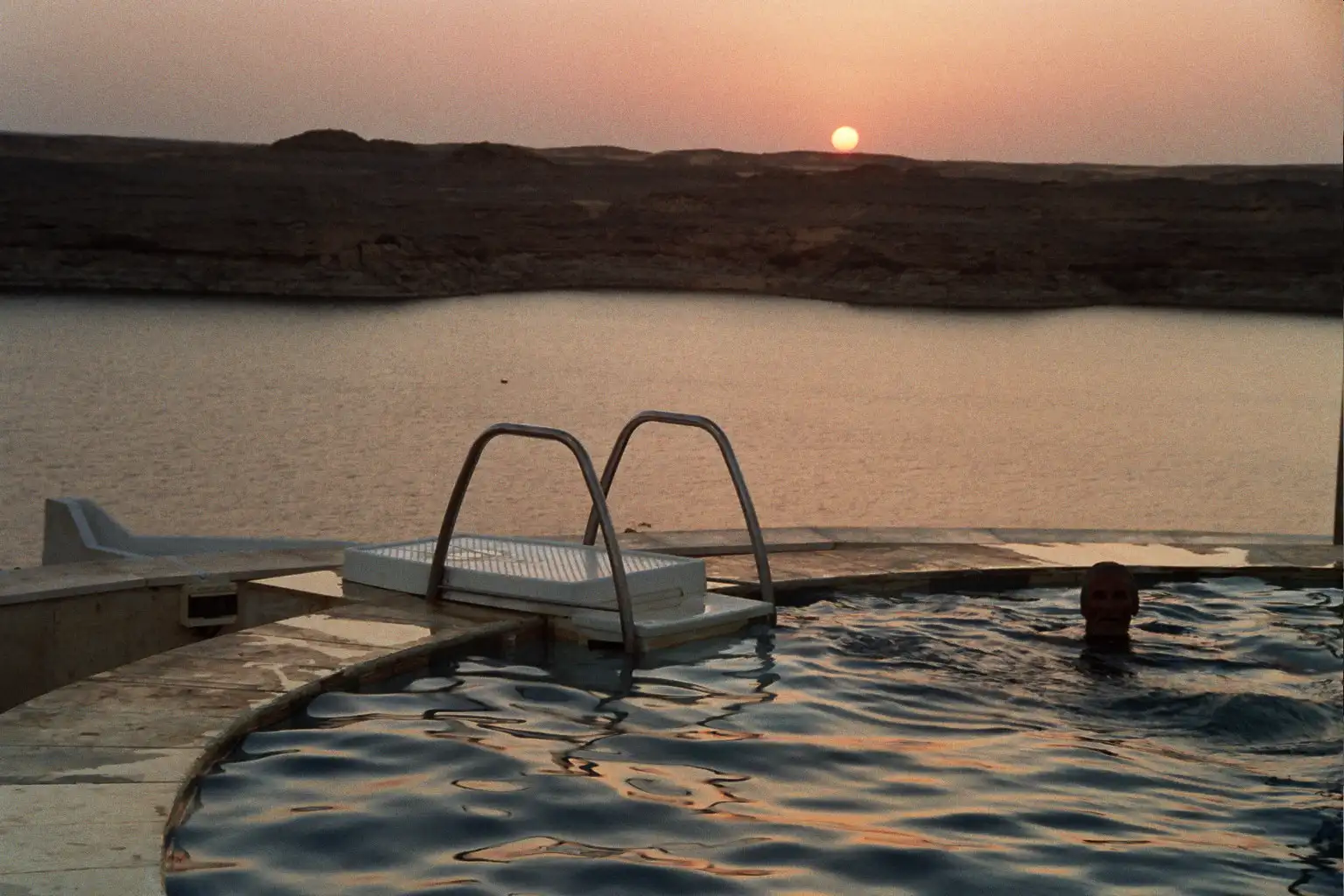 piscine de l´hôtel Nefertari, Abu Simbel