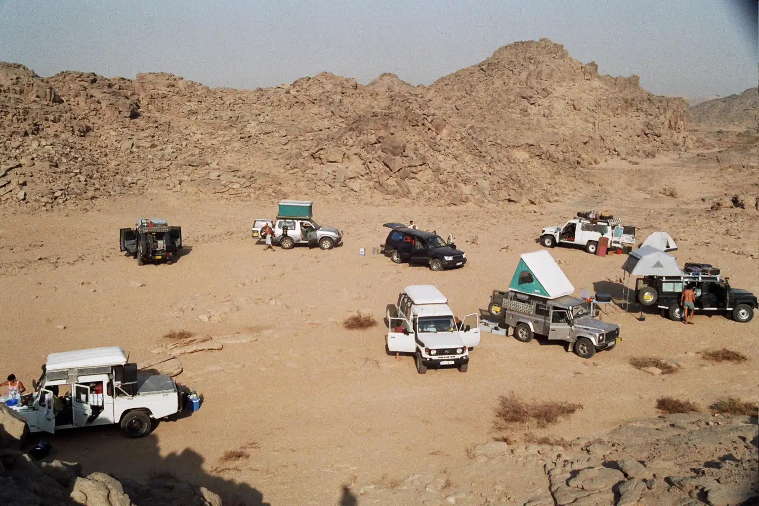 bivouac pourri, assouan