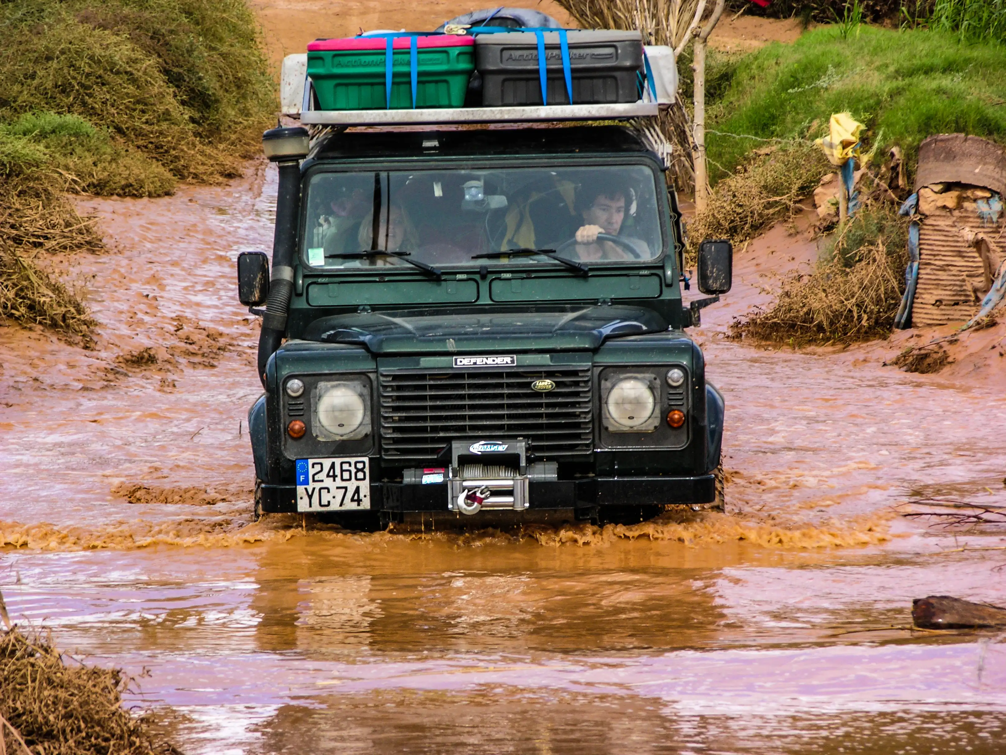 visite au bivouac