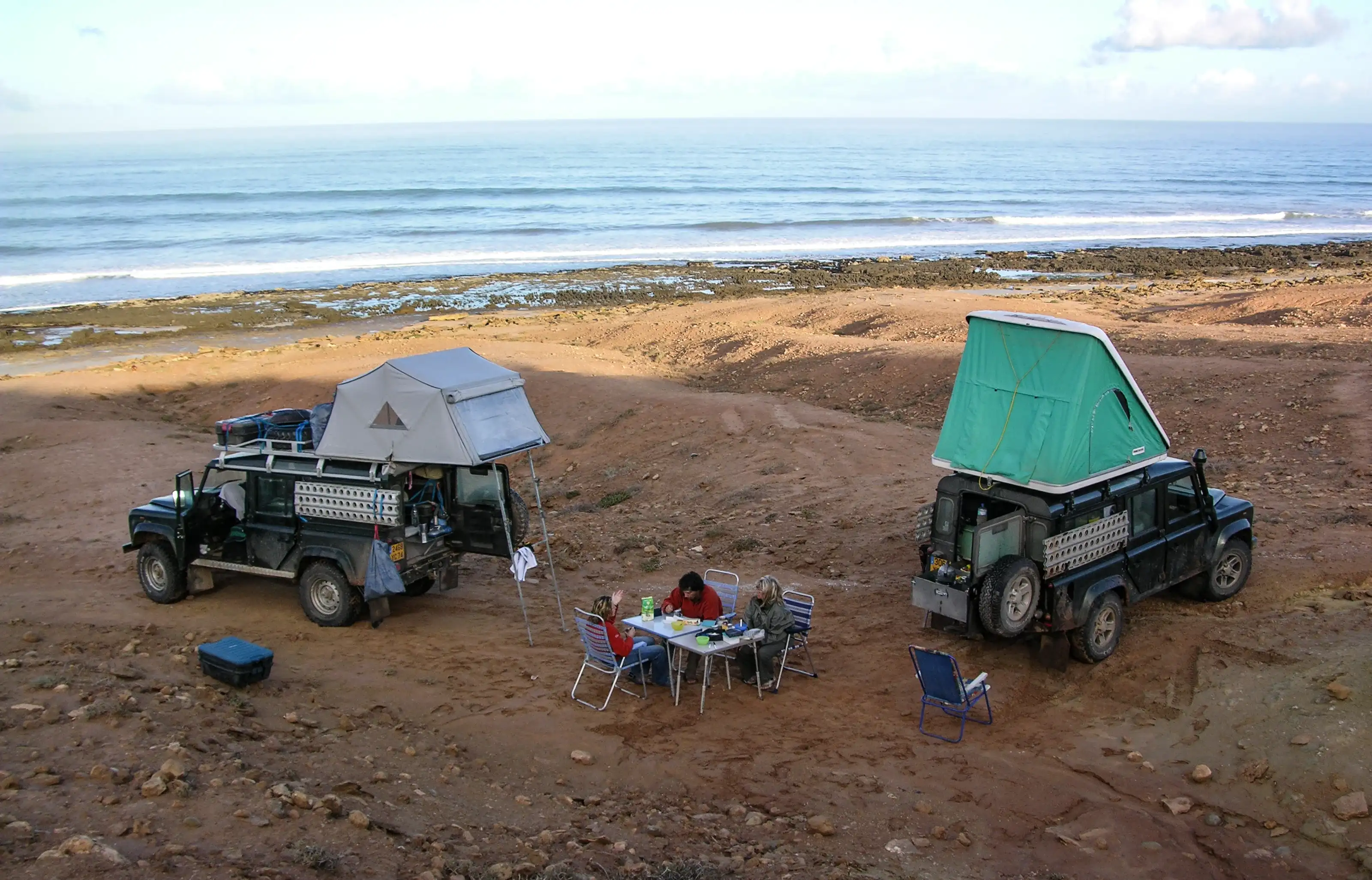 visite au bivouac