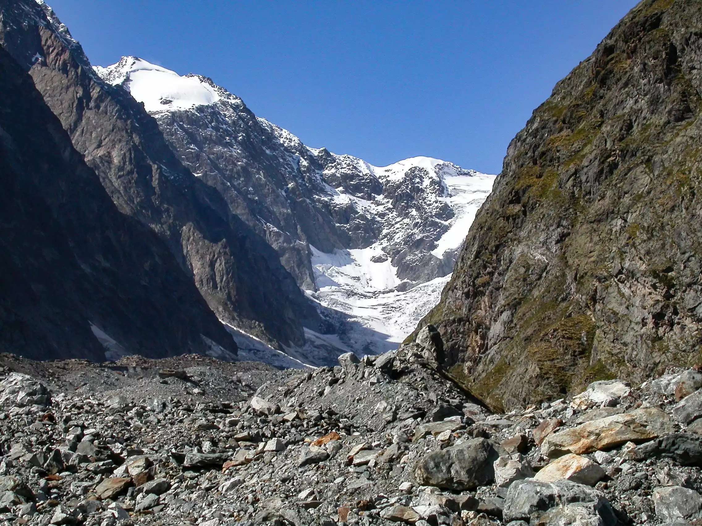 Glacier de Miage, Col Infranchissable, Tête Carrée, Dômes de Miage