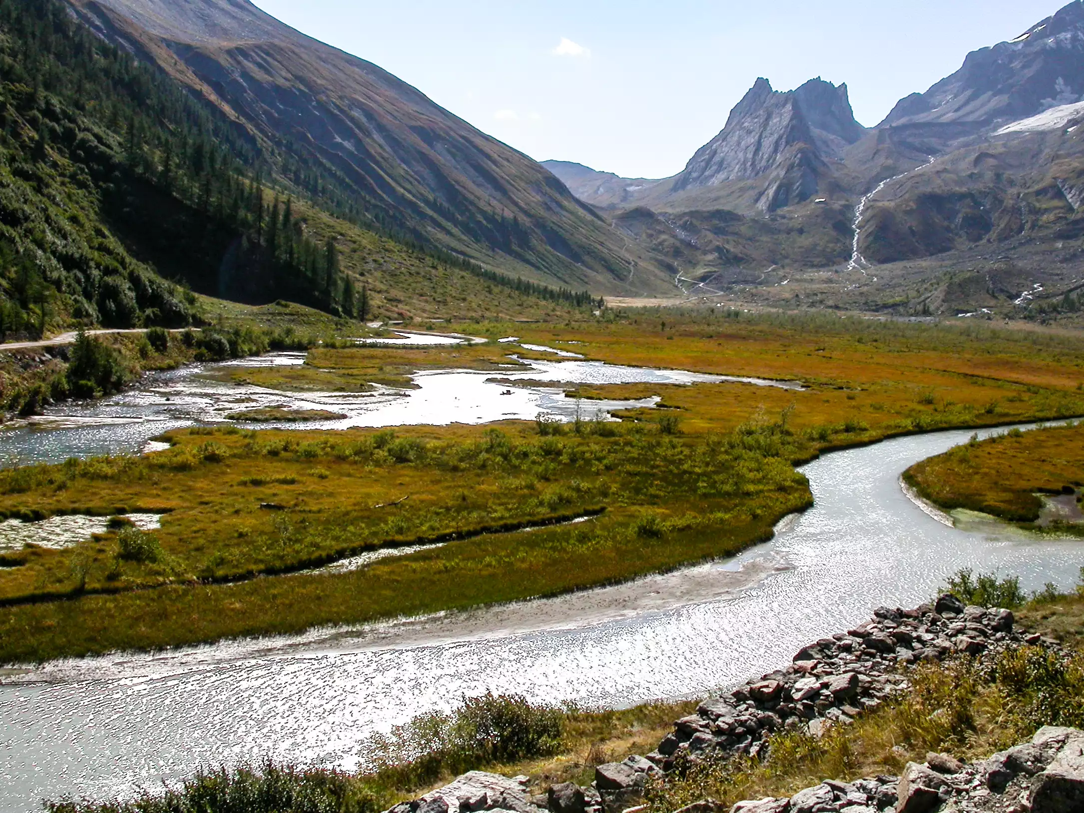 La Lée Blanche et ses Pyramides Calcaires