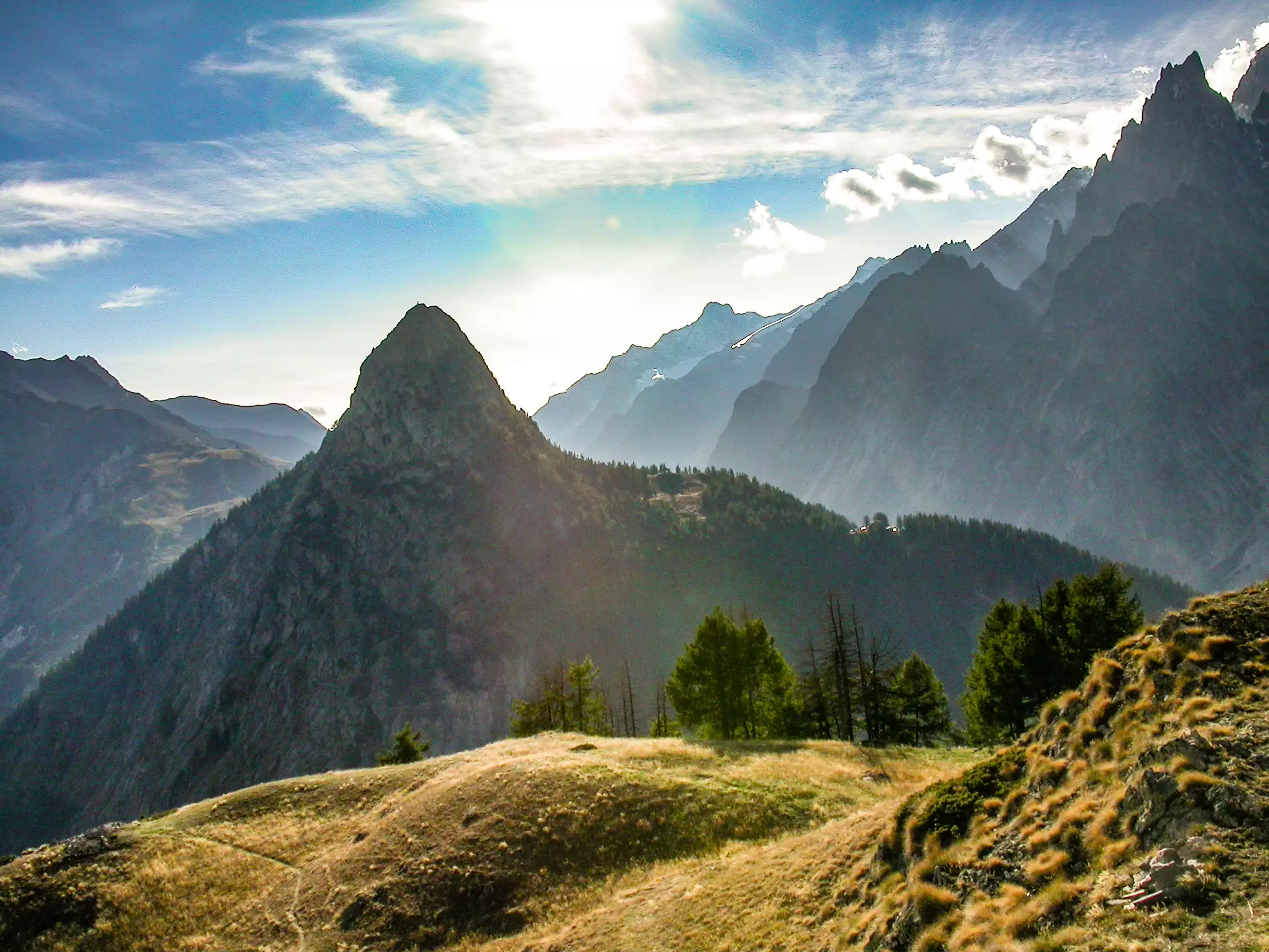 Mont Chétif et arête sud de la Noire