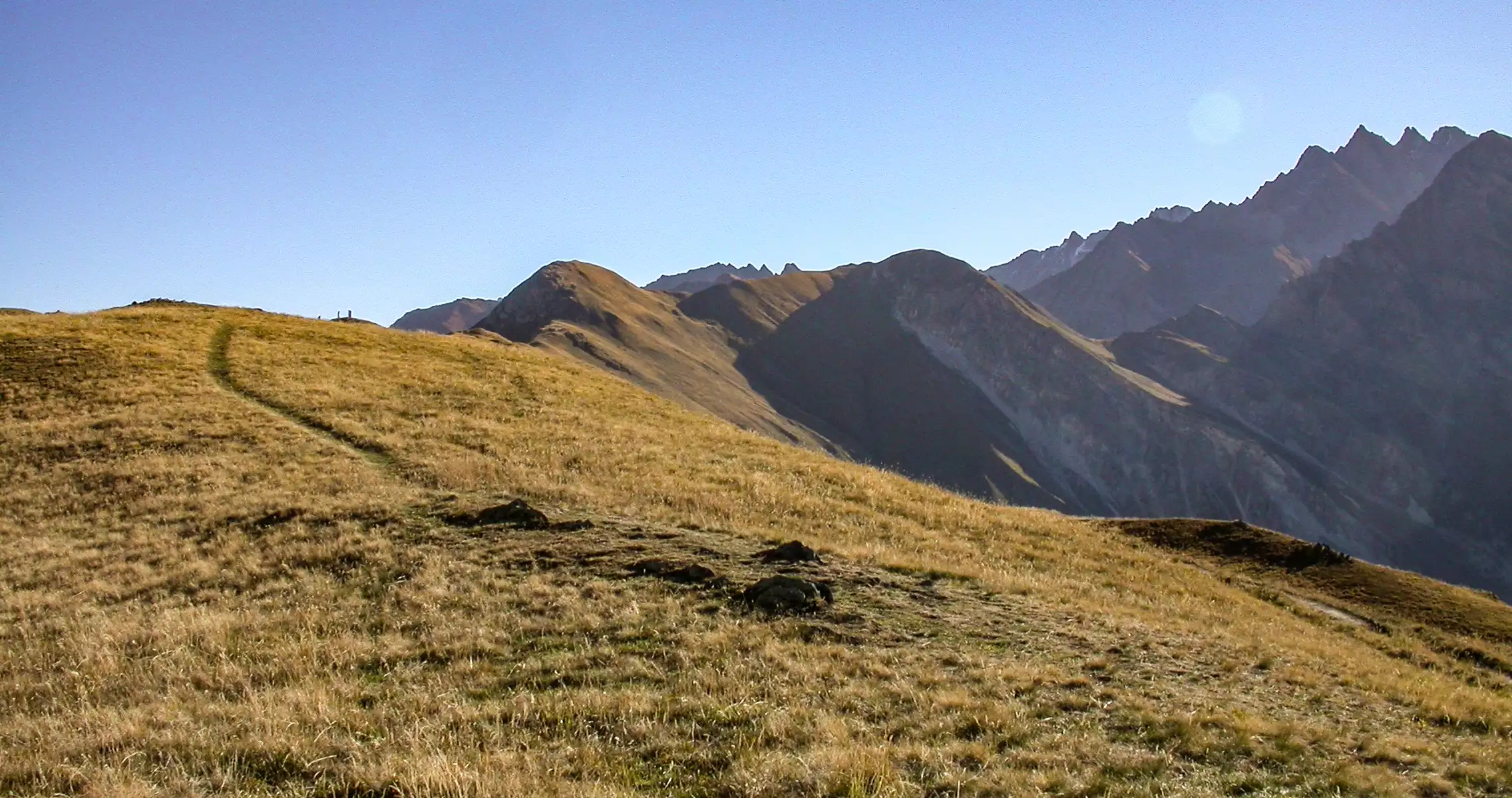 Départ pour la Testa Bernarda